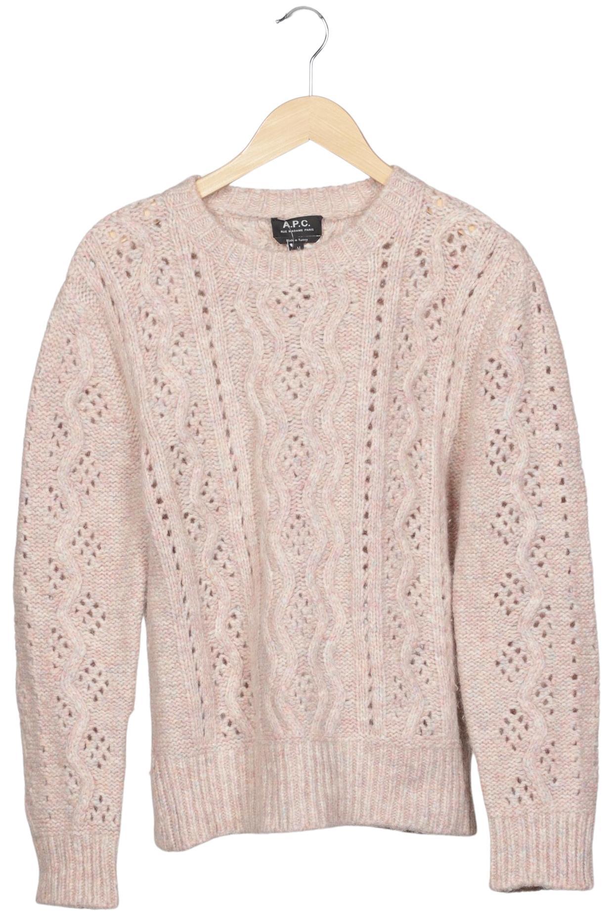 

A.p.c. Damen Pullover, pink, Gr. 38
