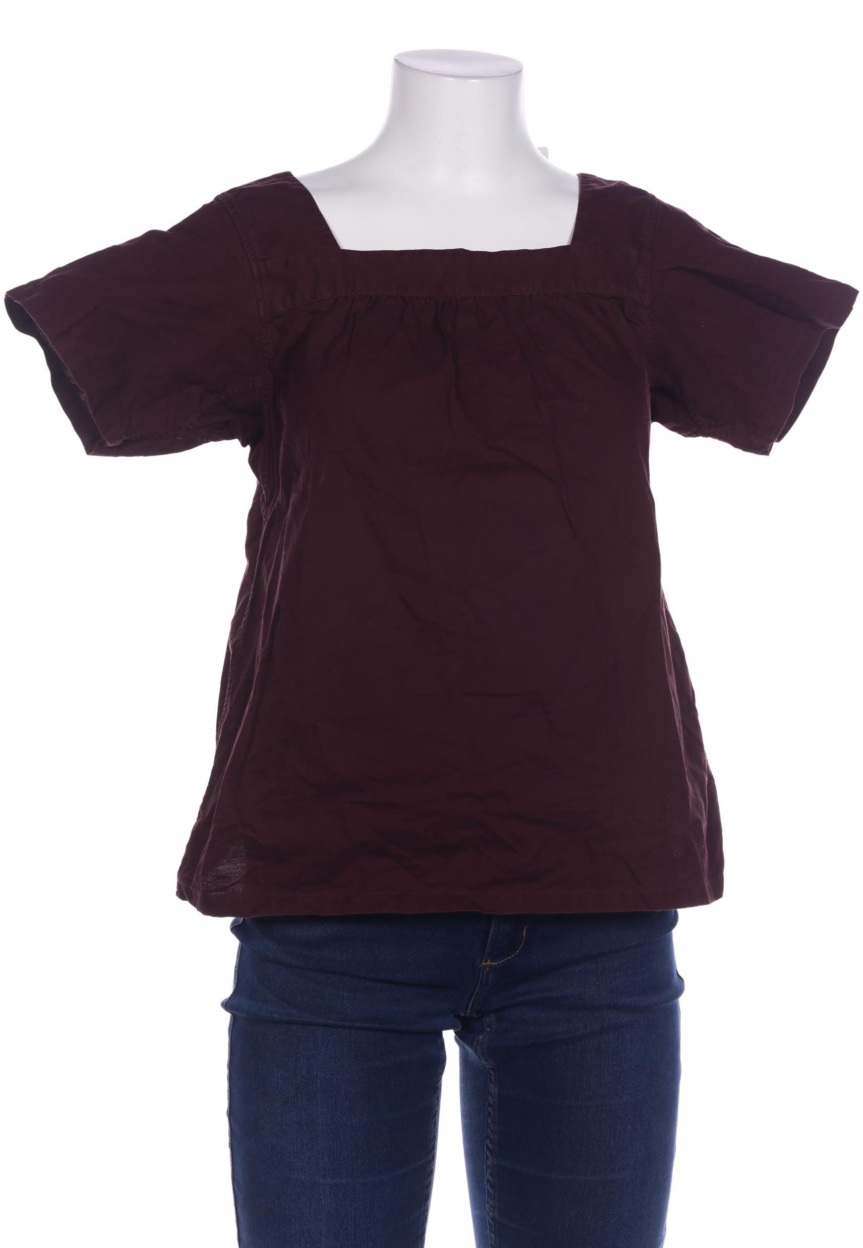 

A.p.c. Damen Bluse, bordeaux, Gr. 38