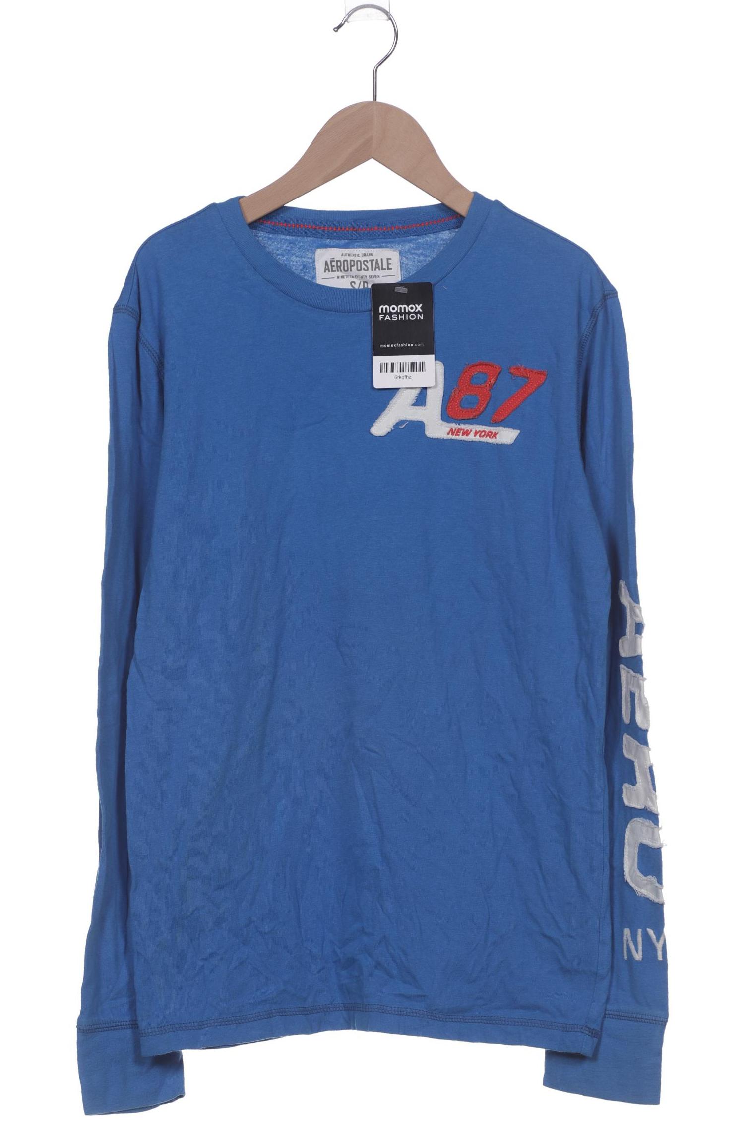 

Aéropostale Damen Langarmshirt, blau, Gr. 36