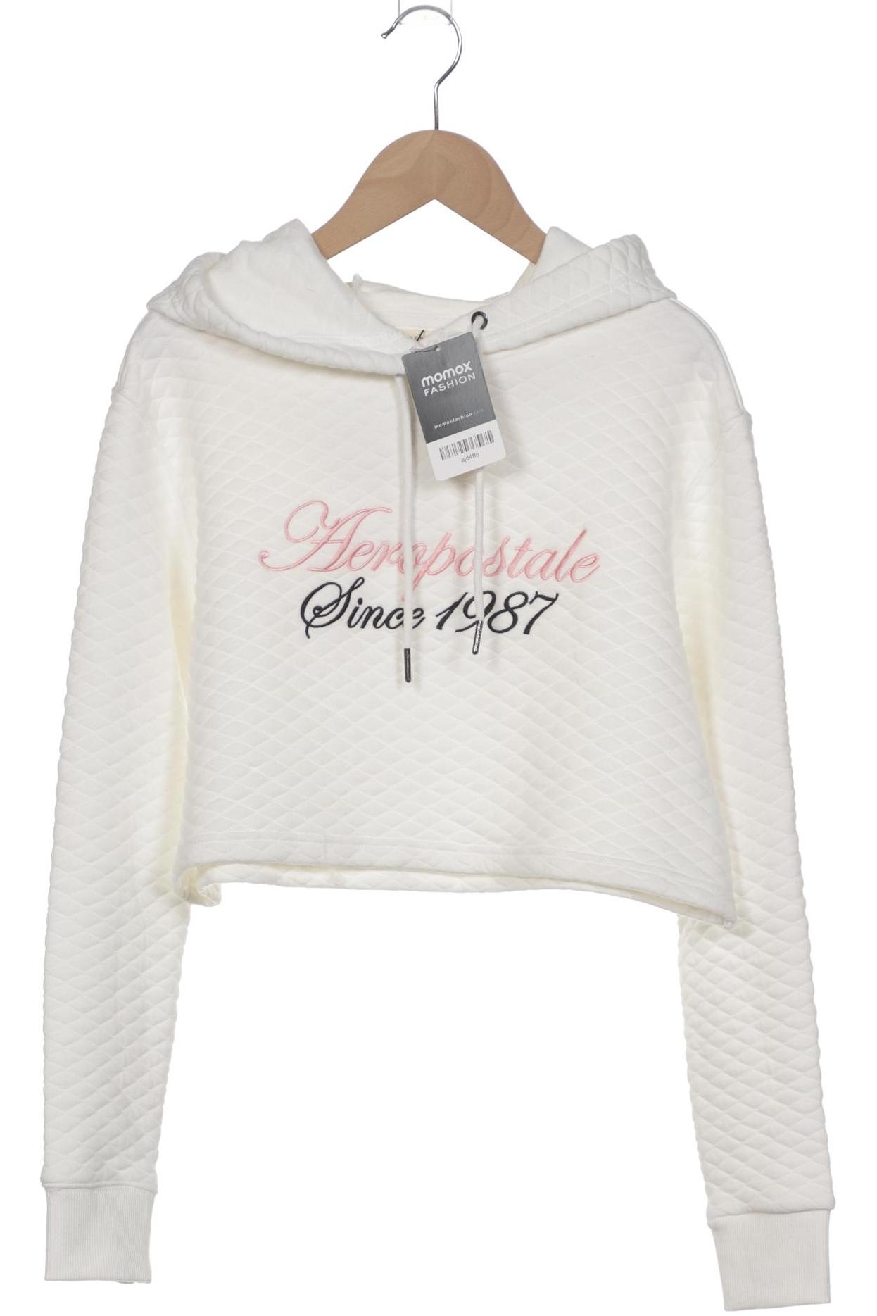 

Aéropostale Damen Kapuzenpullover, weiß, Gr. 36