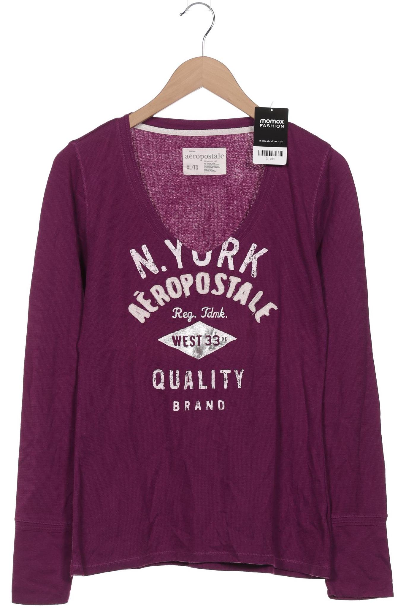 

Aéropostale Damen Langarmshirt, pink, Gr. 44