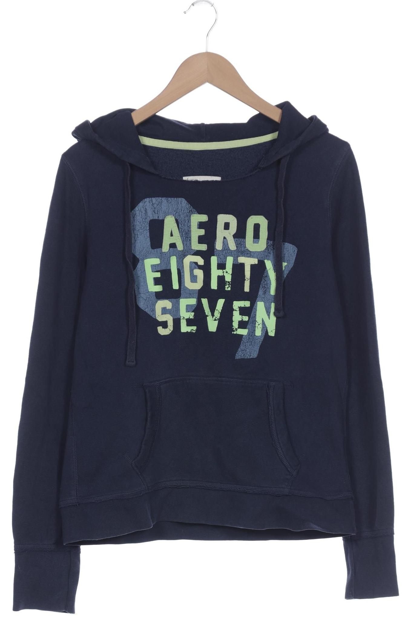 

Aéropostale Damen Kapuzenpullover, blau, Gr. 44