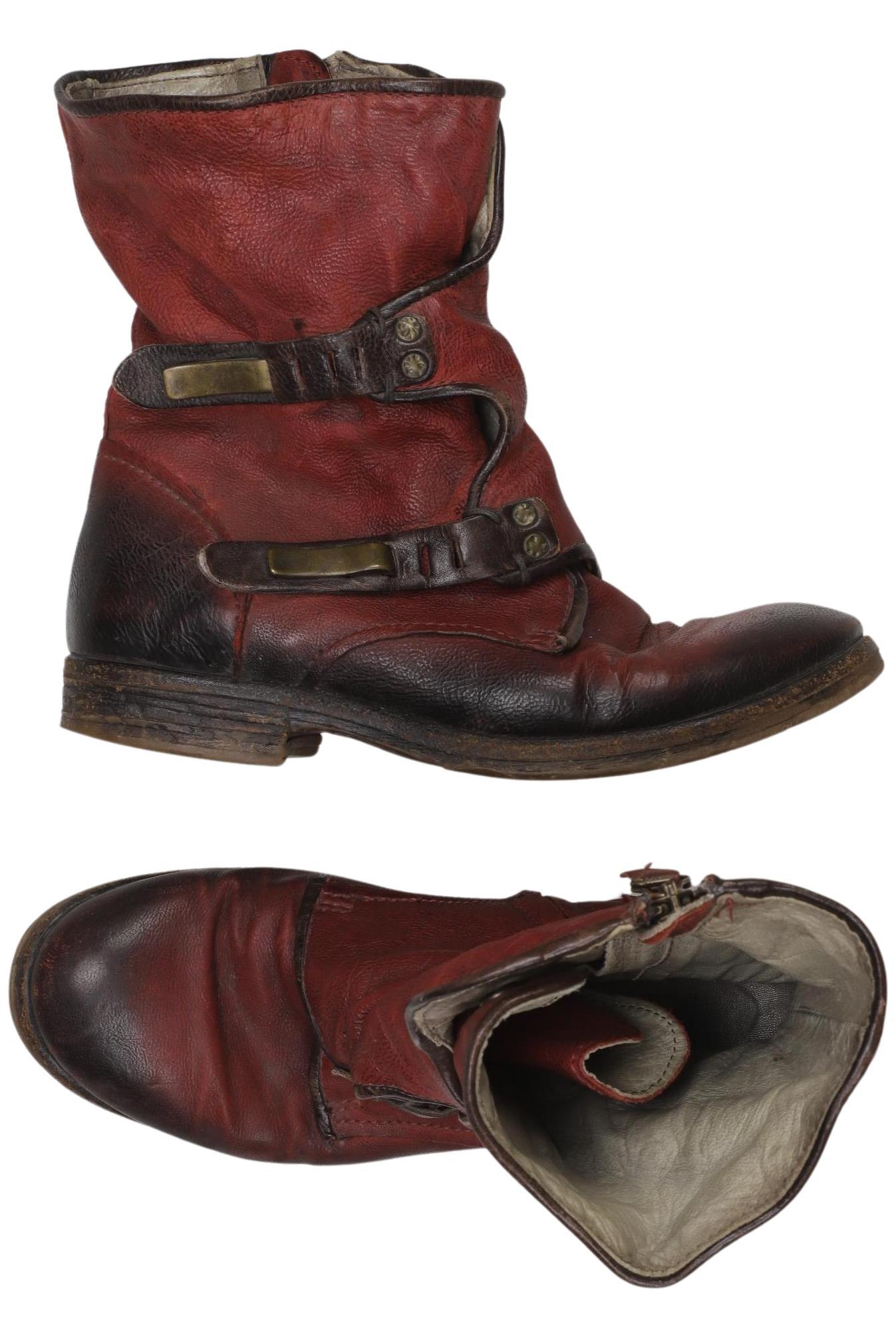 

A.s.98 Damen Stiefelette, rot, Gr. 36