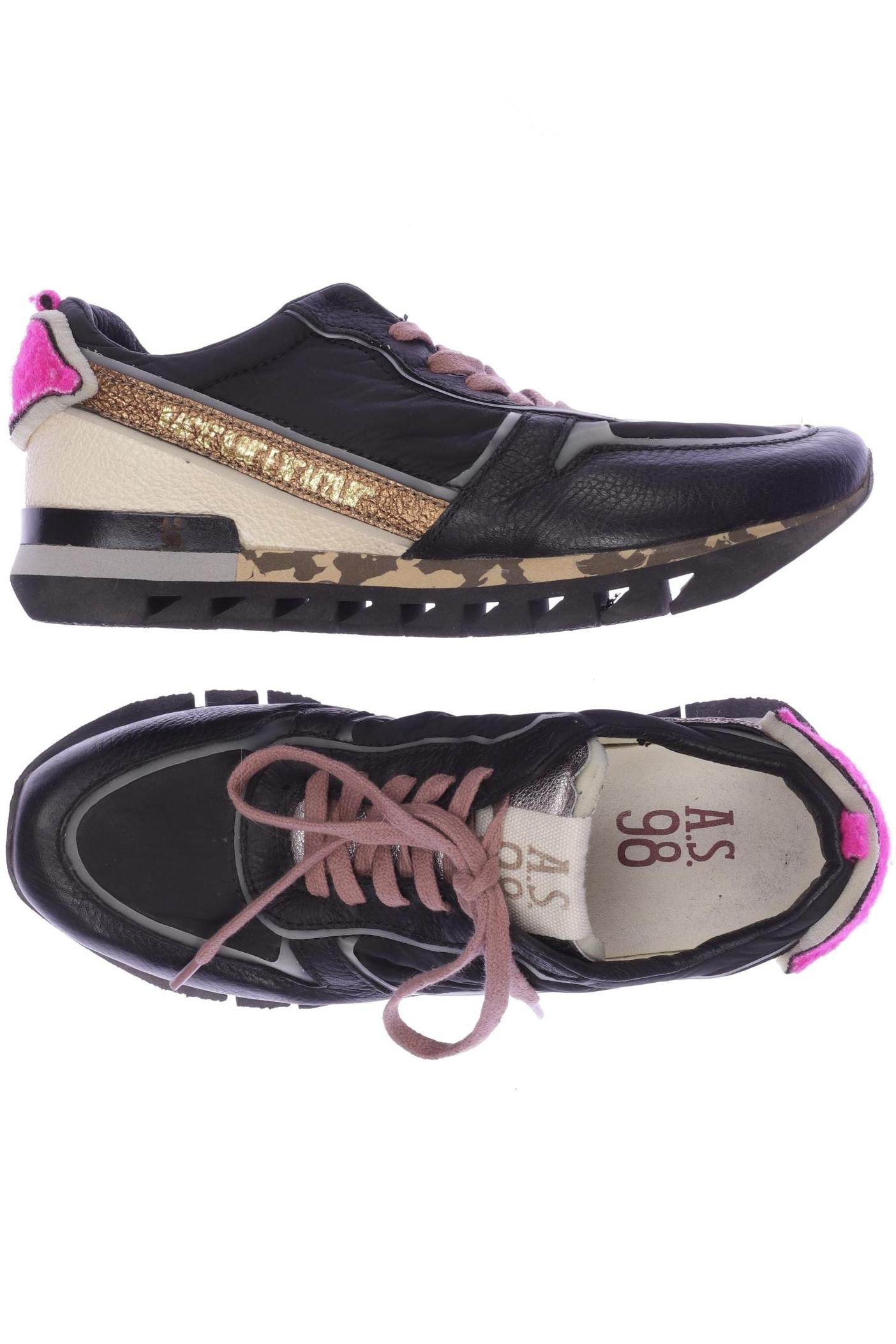 

A.s.98 Damen Sneakers, schwarz, Gr. 40