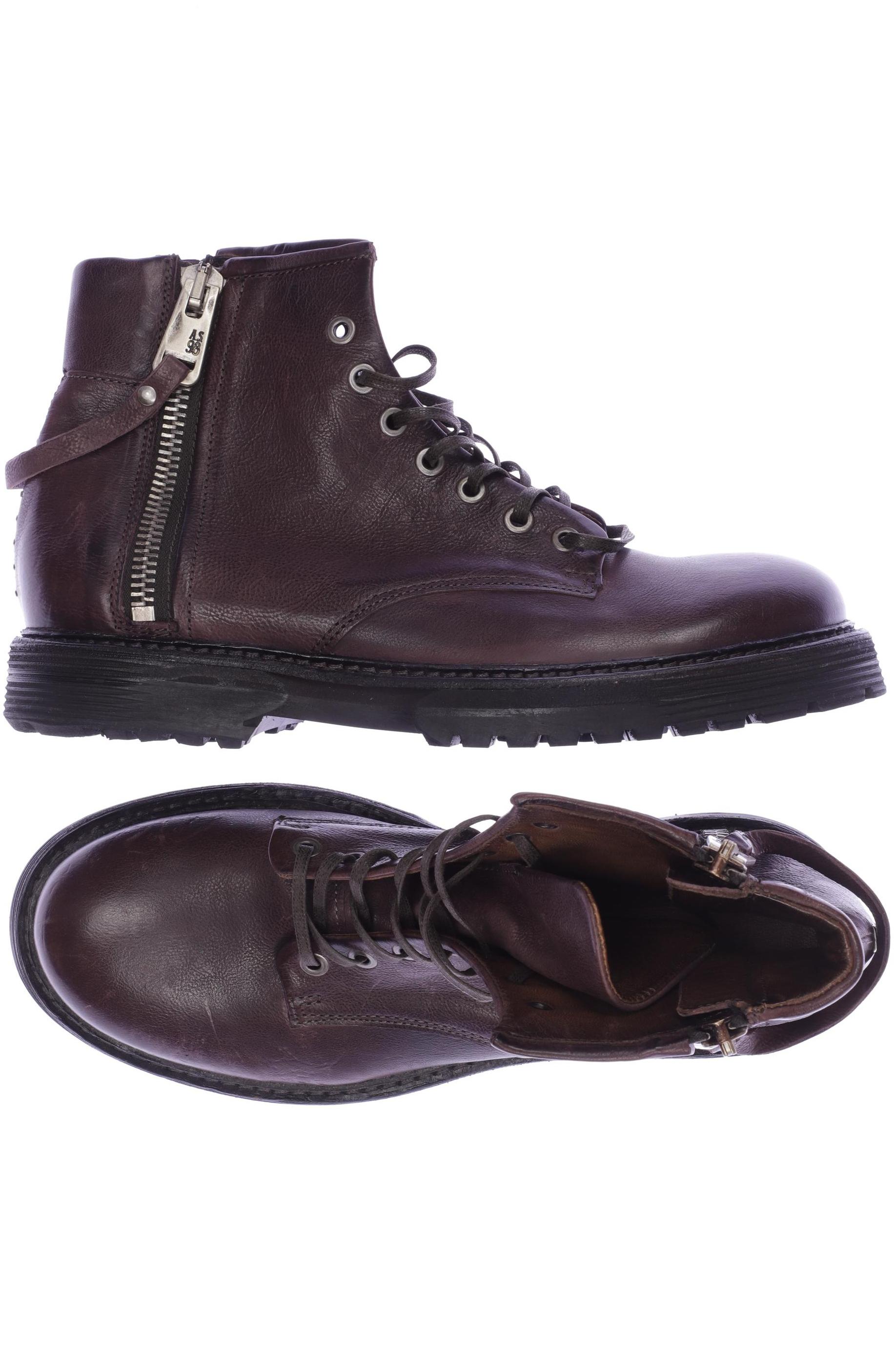 

A.s.98 Damen Stiefelette, bordeaux, Gr. 41