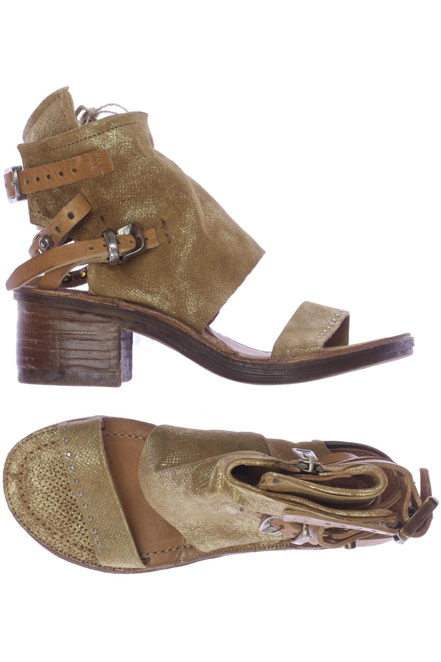 

A.s.98 Damen Sandale, gold, Gr. 36