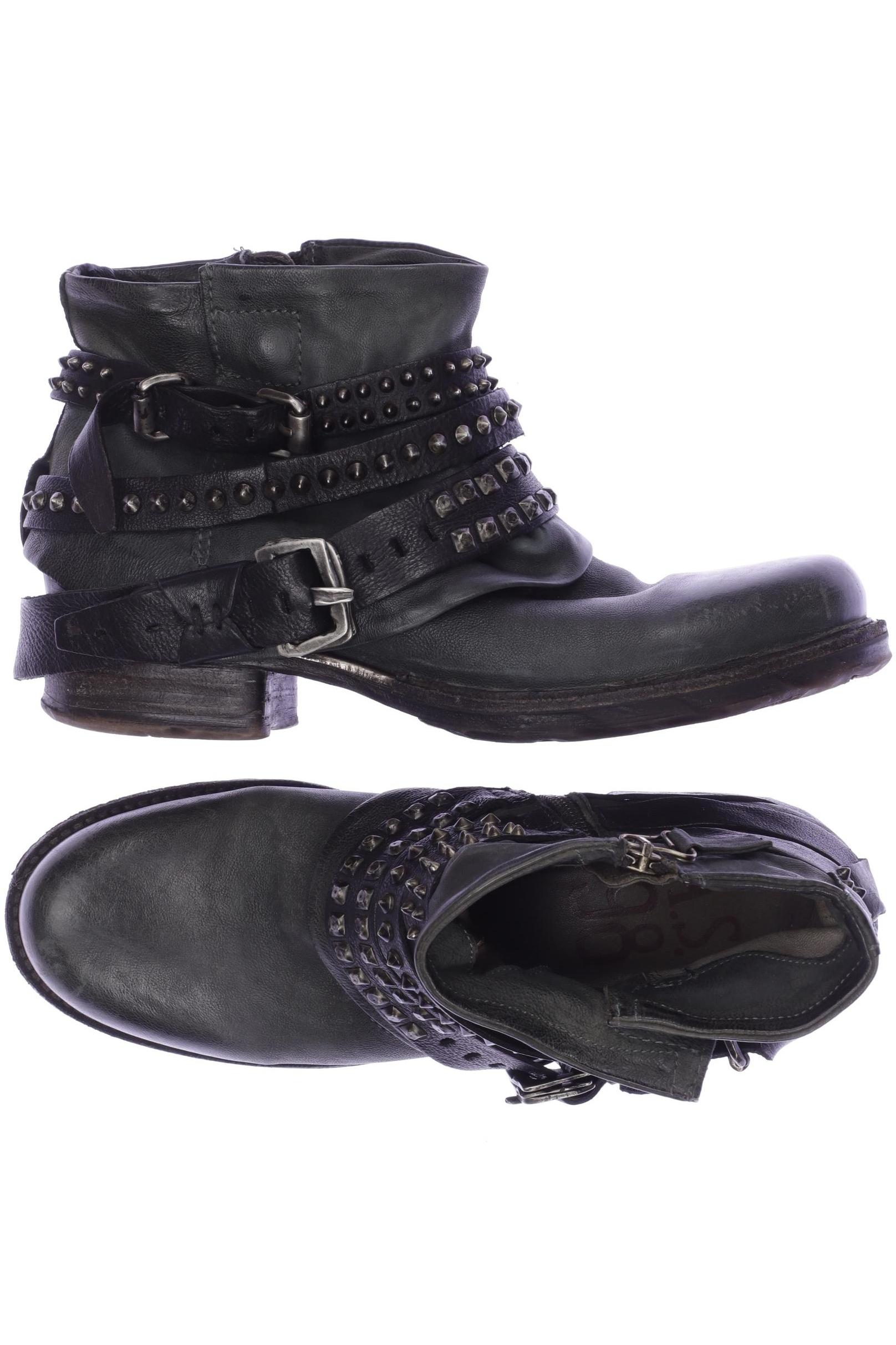 

A.s.98 Damen Stiefelette, grün, Gr. 40