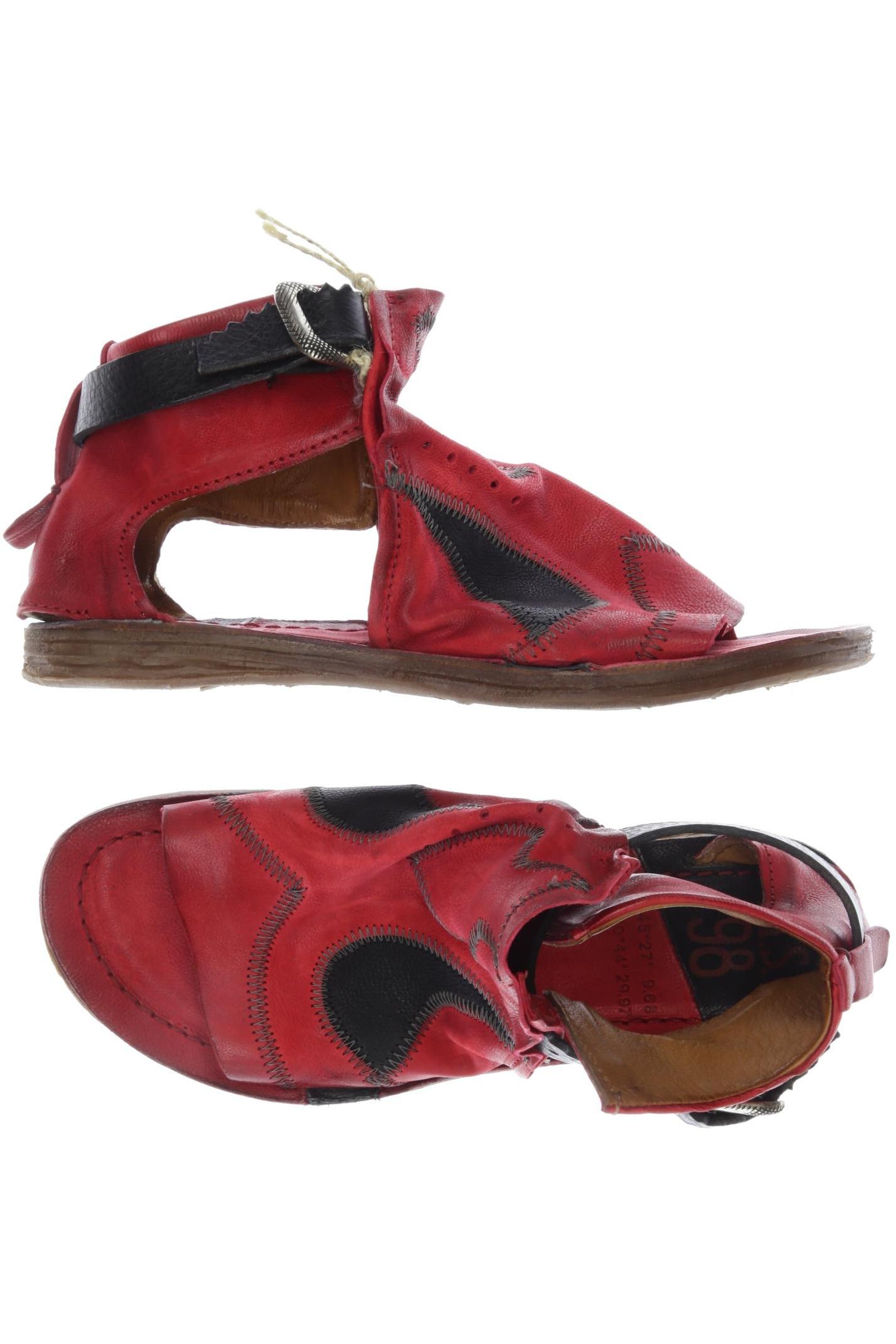 

A.s.98 Damen Sandale, rot, Gr. 38