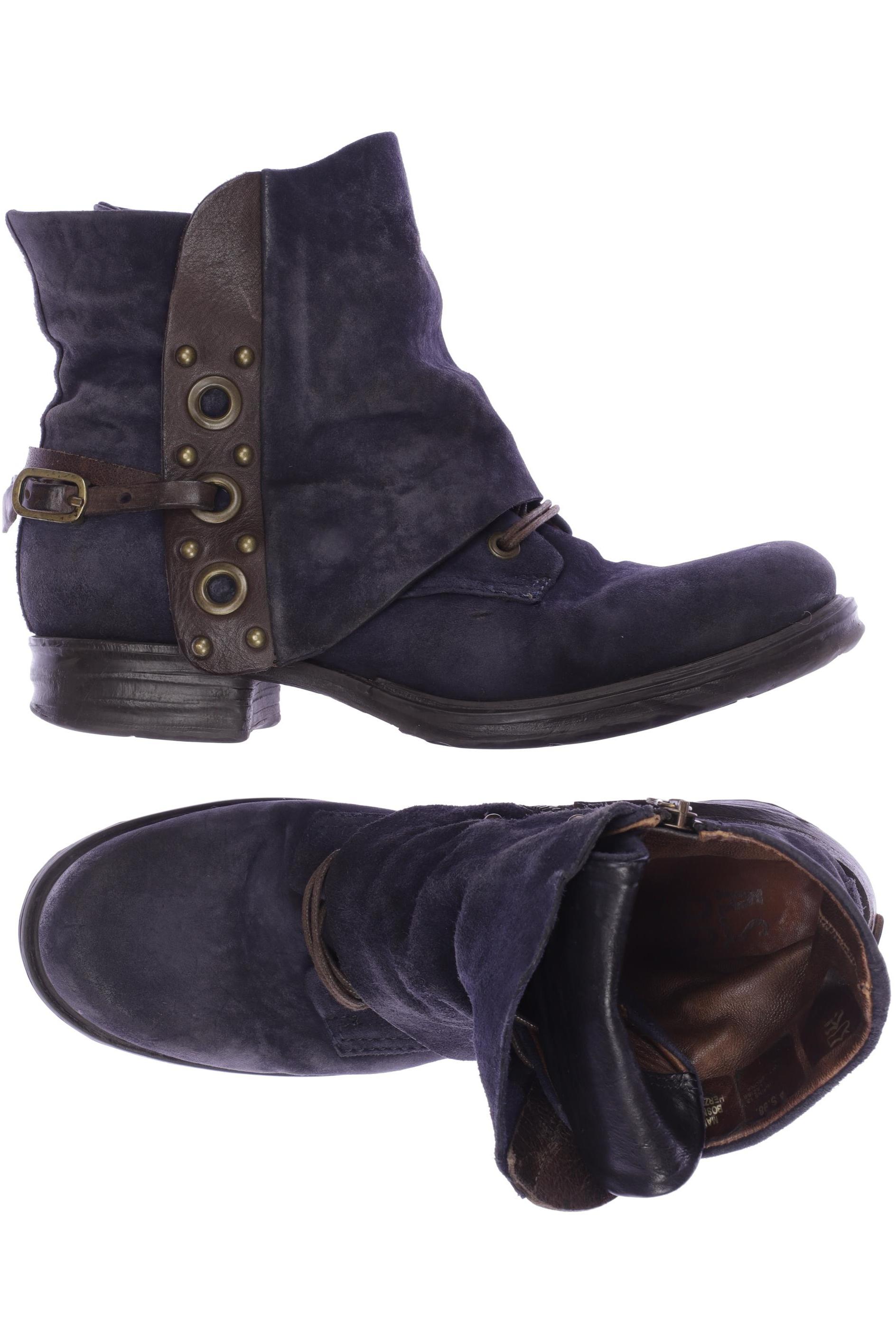 

A.s.98 Damen Stiefelette, marineblau, Gr. 41