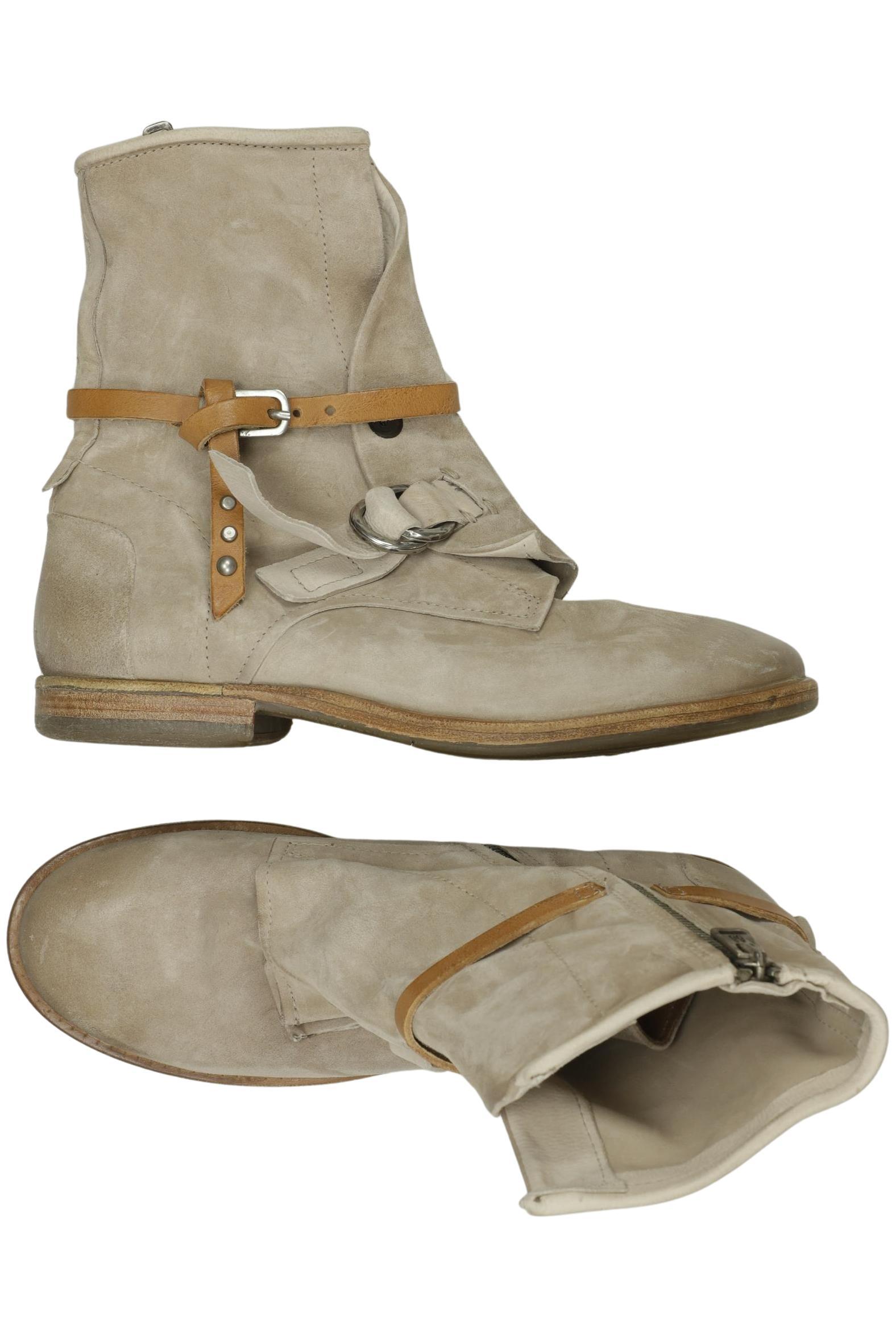 

A.s.98 Damen Stiefelette, beige, Gr. 40