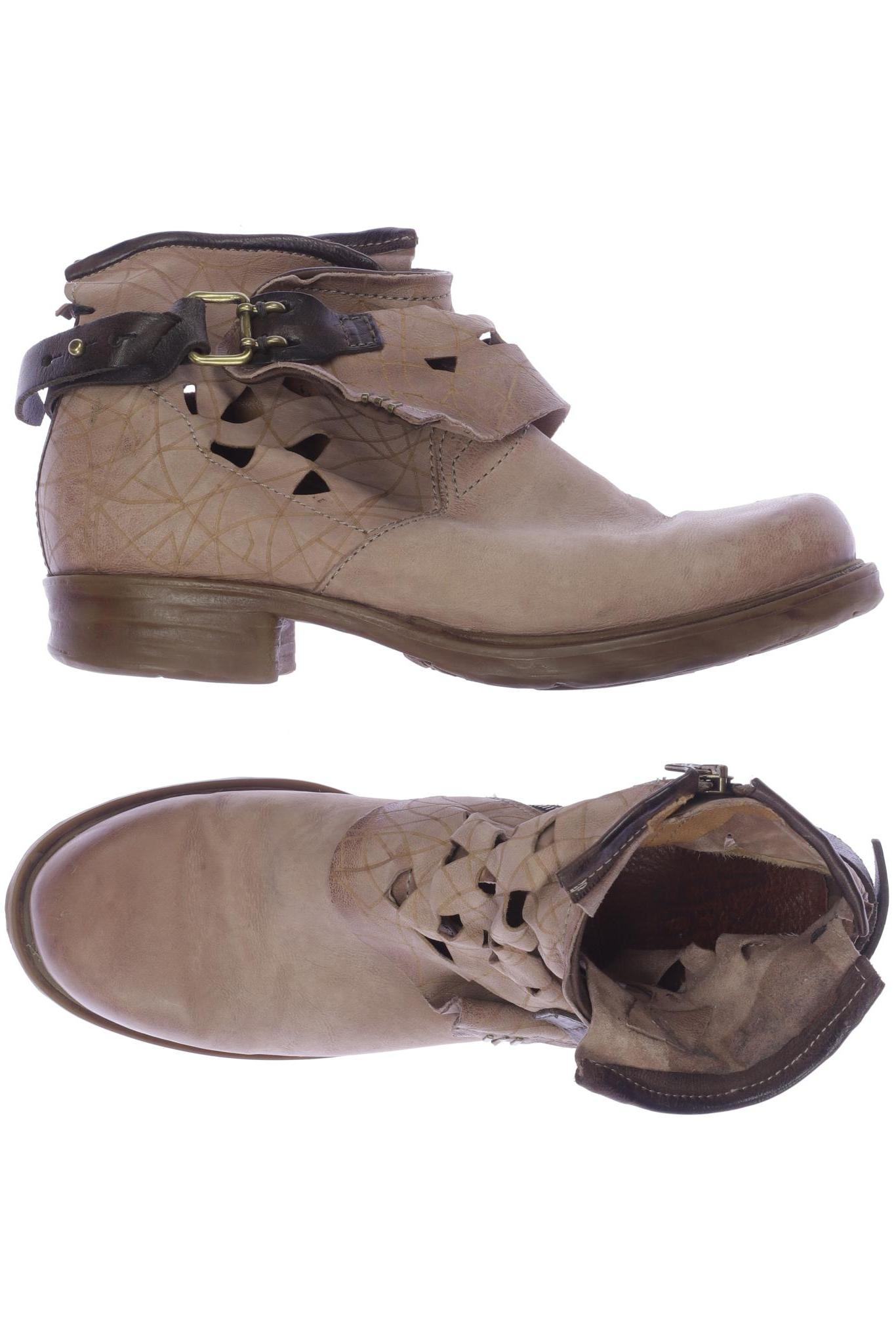 

A.s.98 Damen Stiefelette, beige, Gr. 40