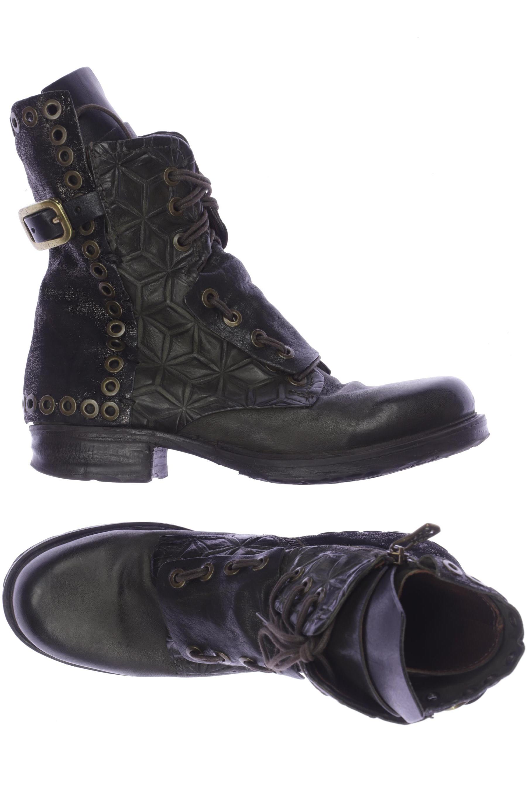 

A.s.98 Damen Stiefelette, grün, Gr. 39