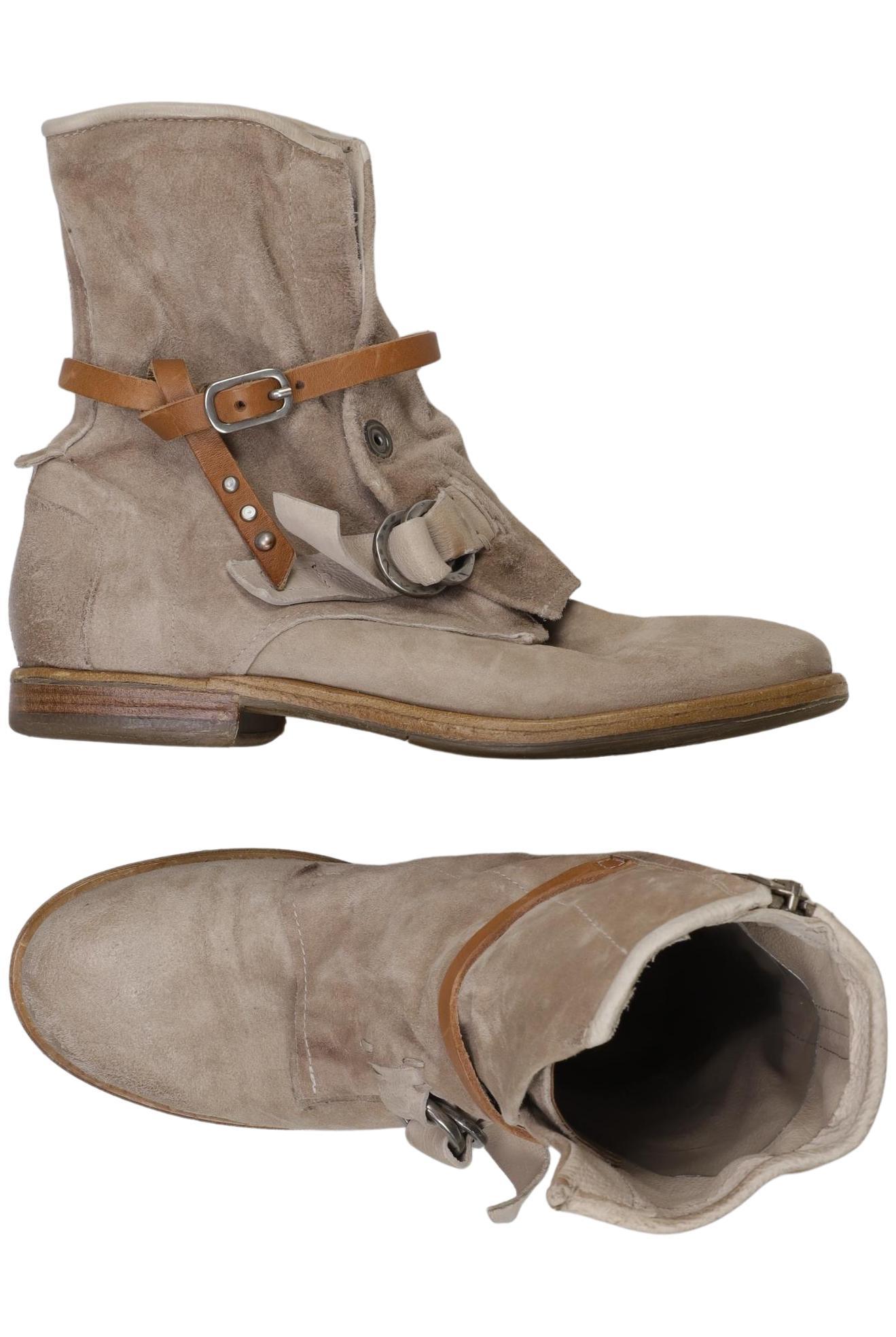 

A.s.98 Damen Stiefelette, beige, Gr. 40