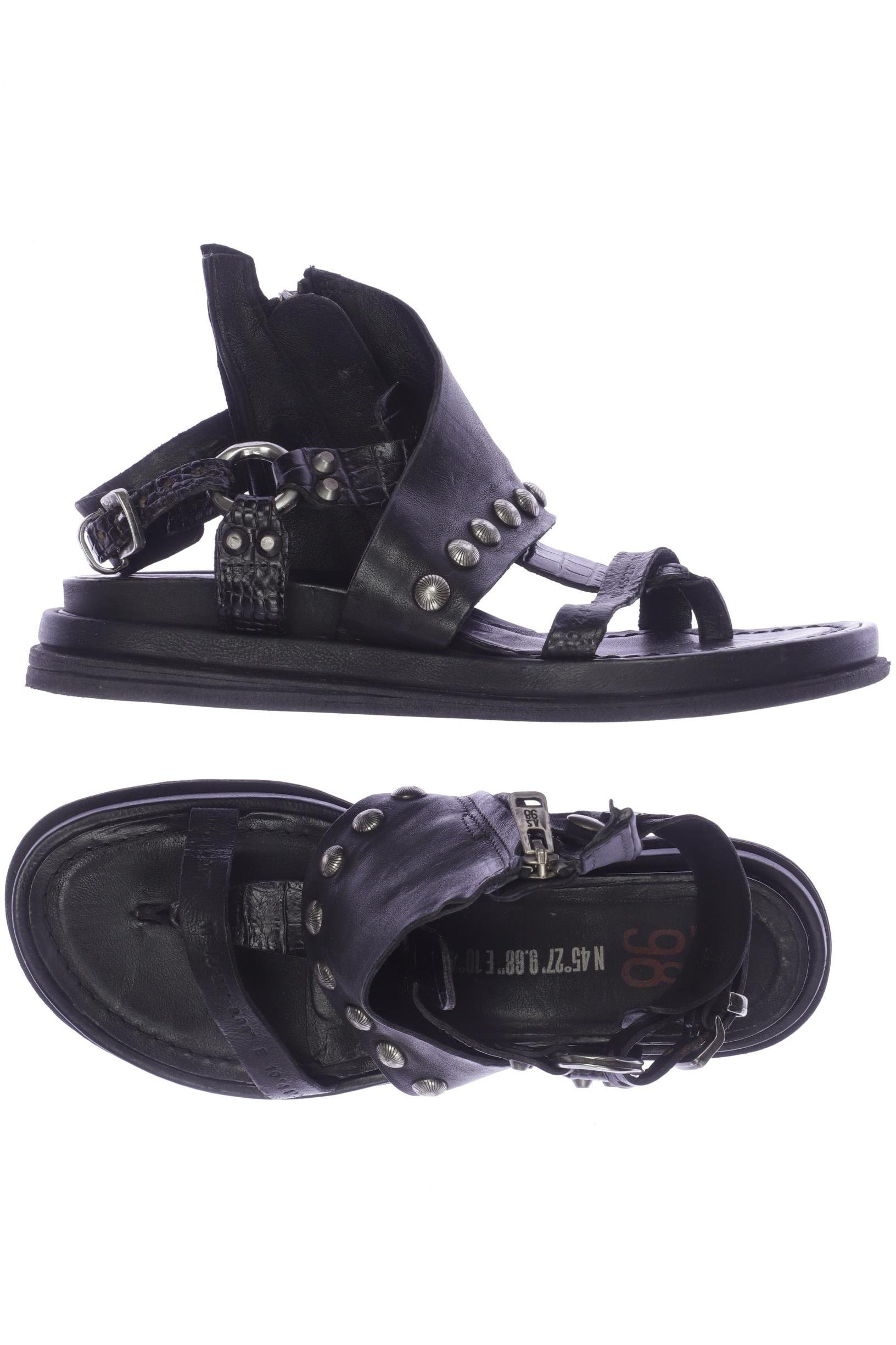 

A.s.98 Damen Sandale, schwarz, Gr. 39