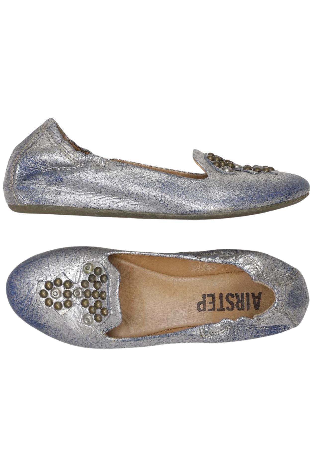 

A.s.98 Damen Ballerinas, silber, Gr. 36