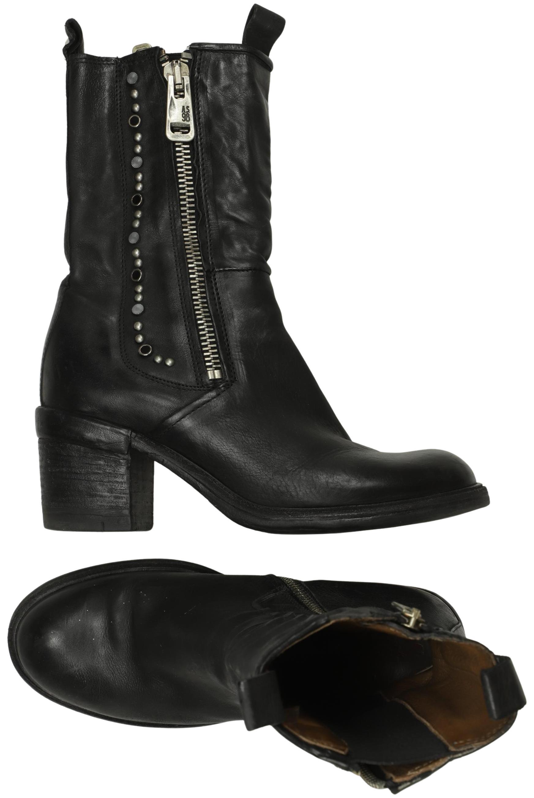 

A.s.98 Damen Stiefelette, schwarz, Gr. 38