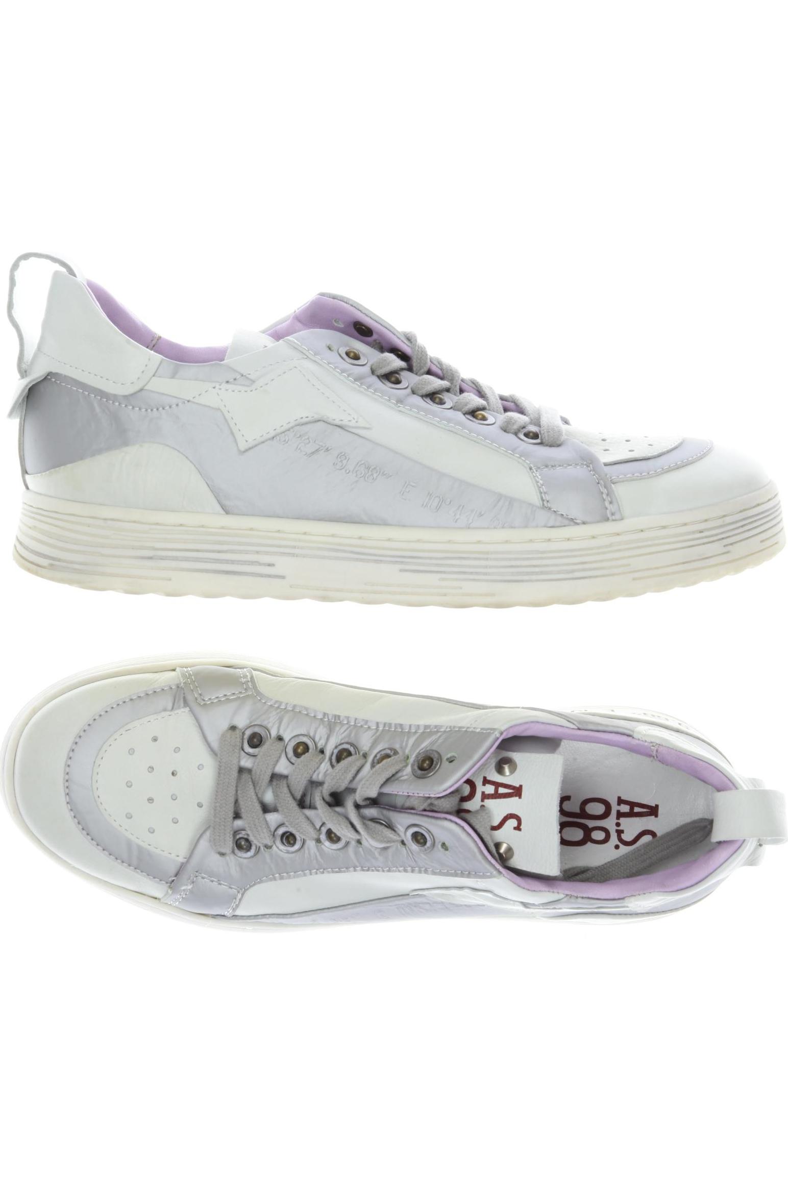 

A.s.98 Damen Sneakers, silber, Gr. 40