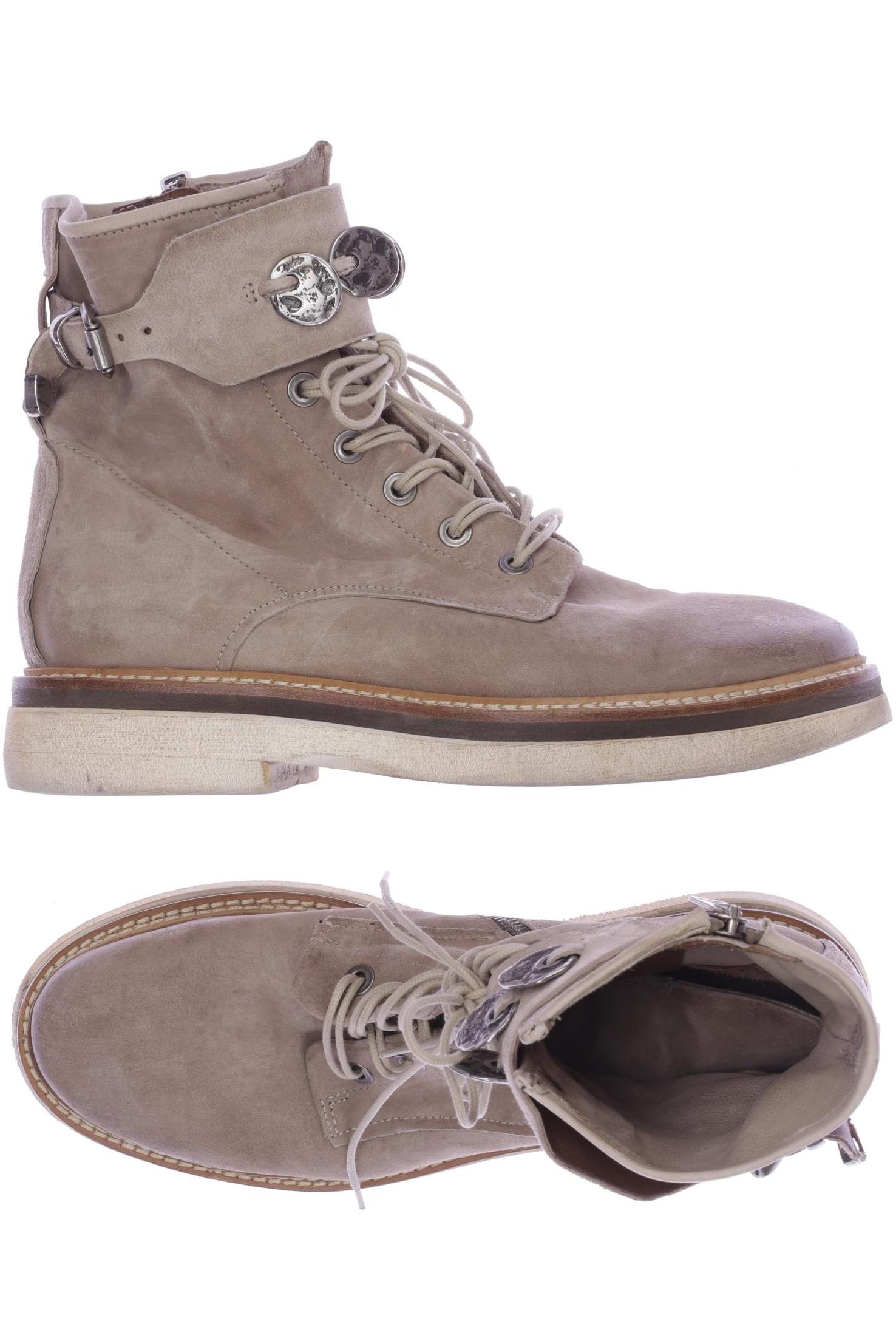 

A.s.98 Damen Stiefelette, beige, Gr. 42