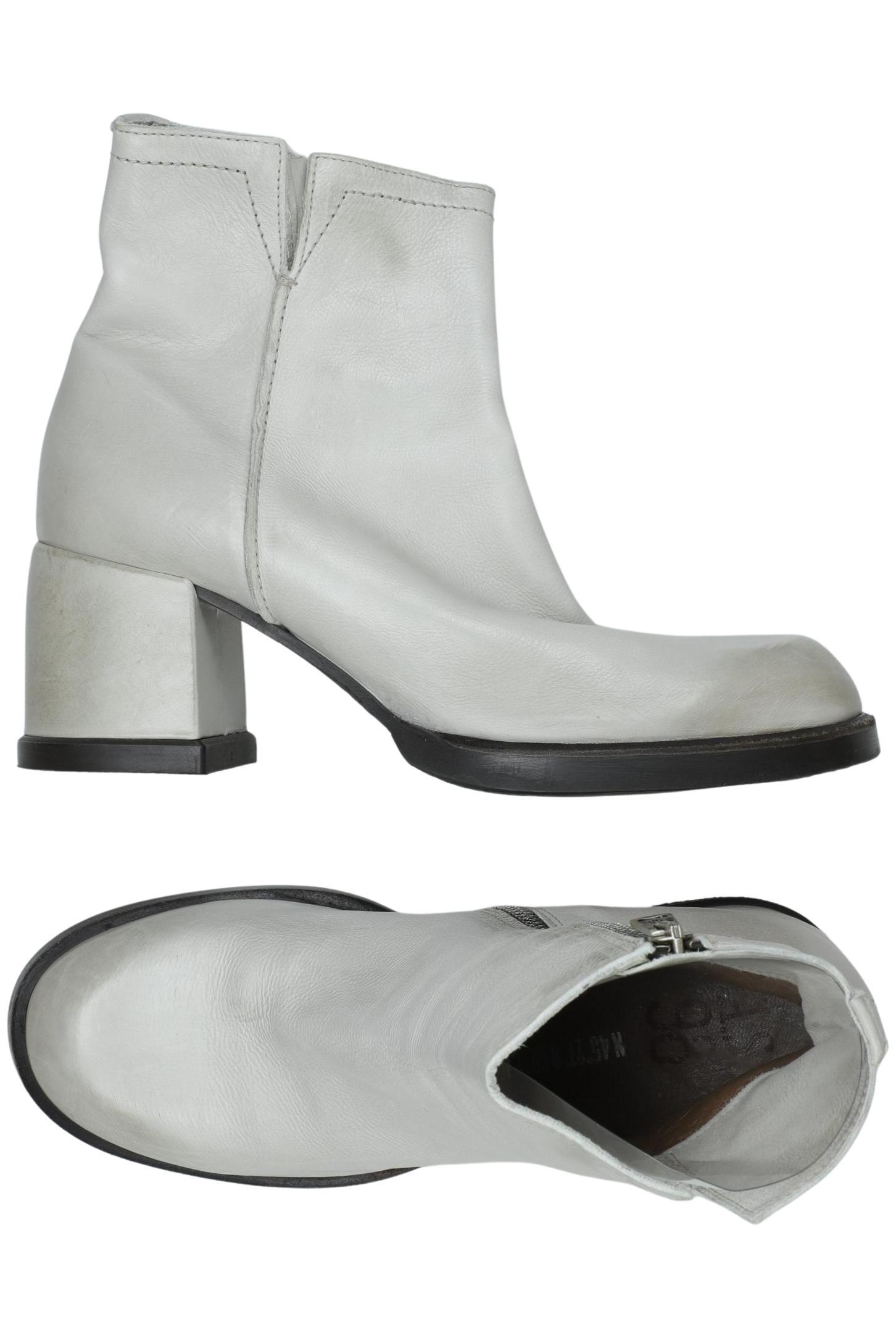 

A.s.98 Damen Stiefelette, weiß, Gr. 39