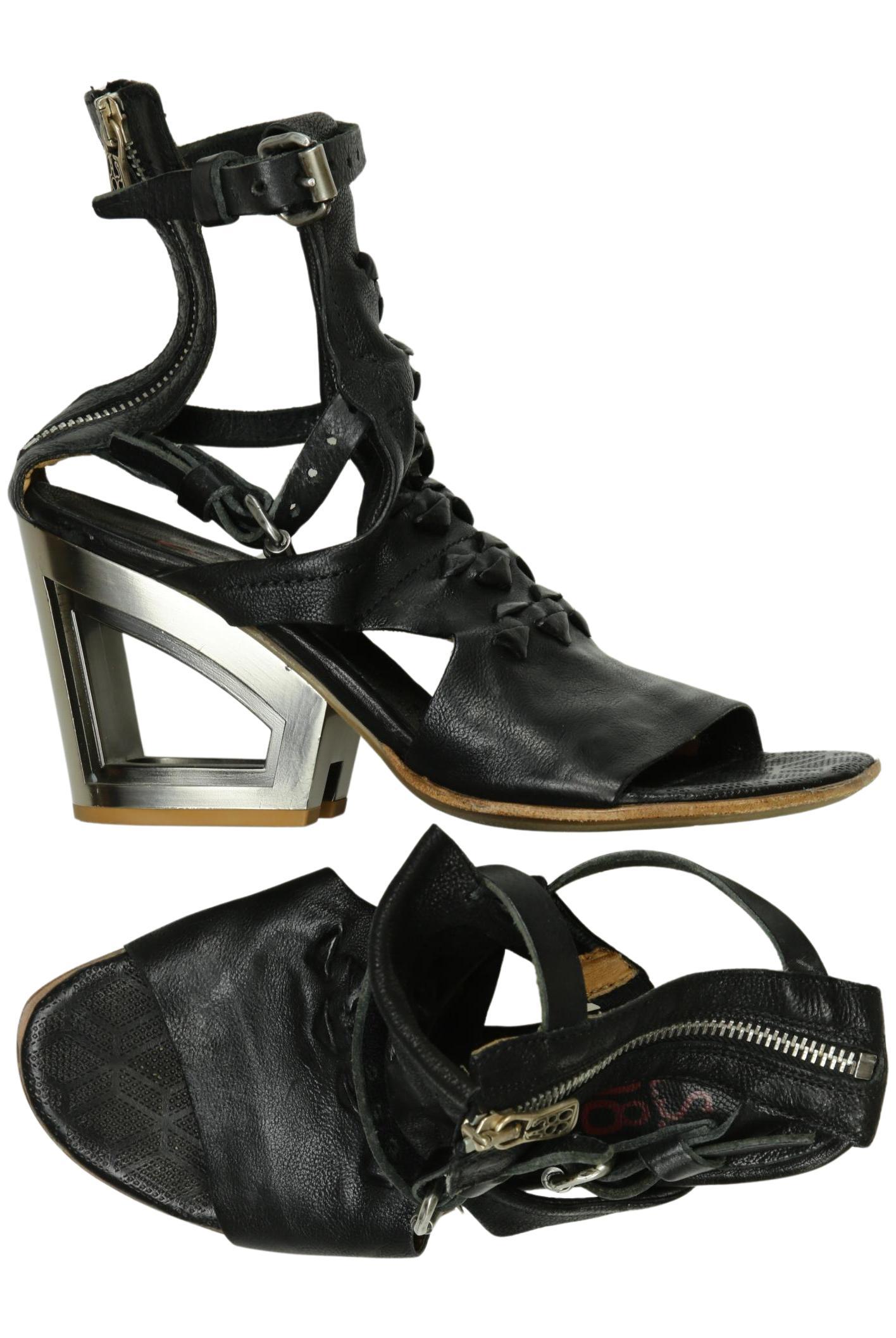 

A.s.98 Damen Sandale, schwarz, Gr. 39