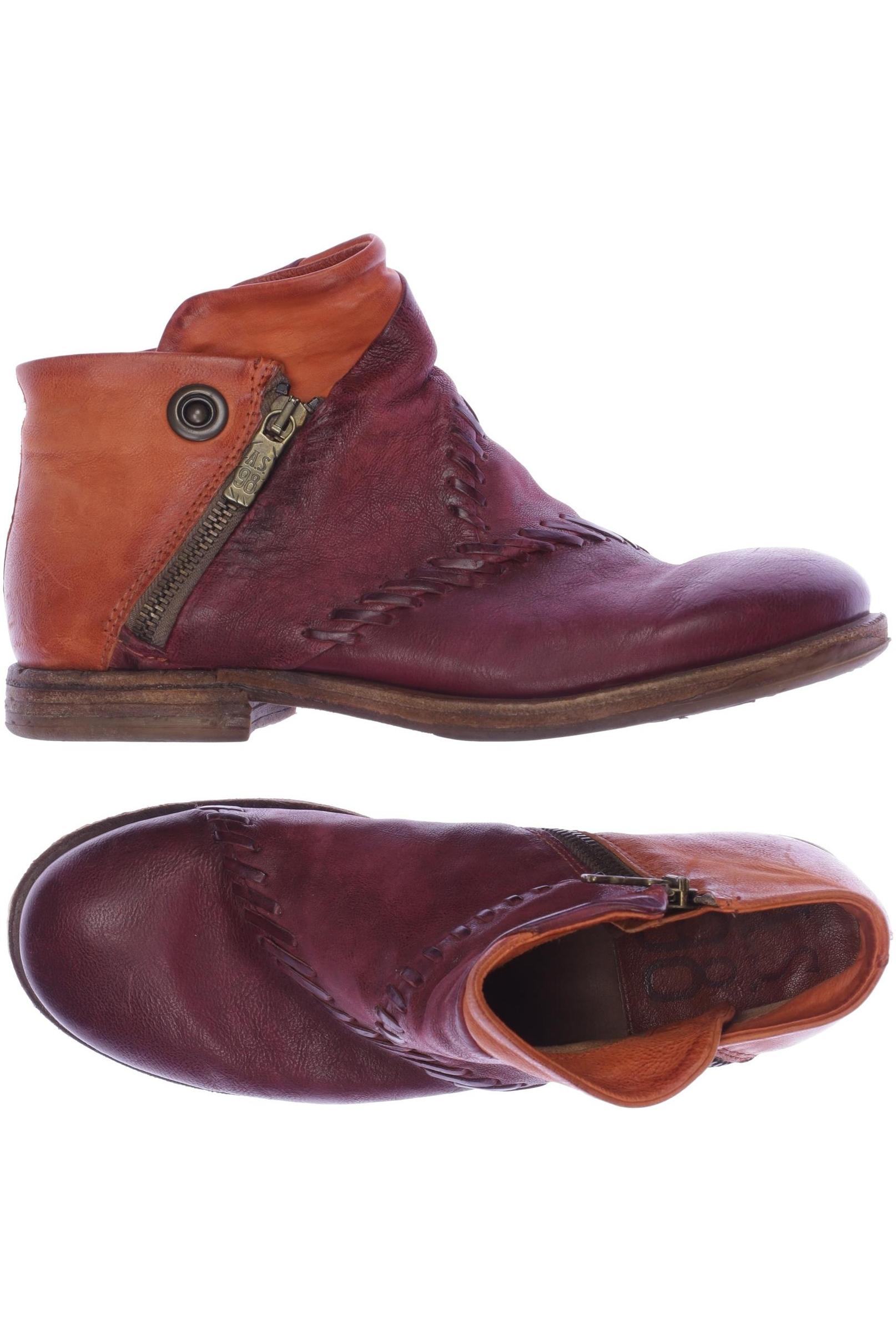 

A.s.98 Damen Stiefelette, bordeaux, Gr. 38