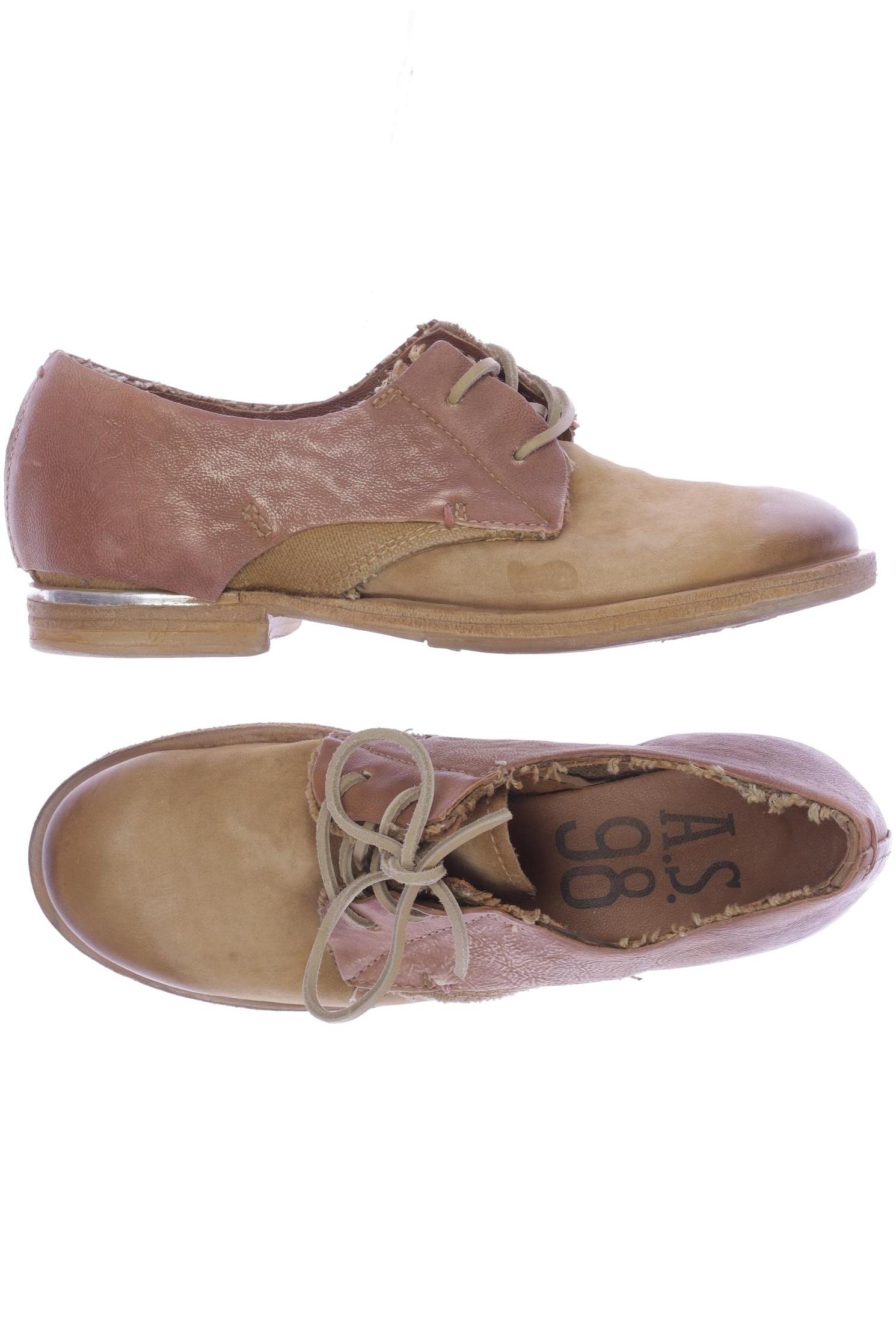

A.s.98 Damen Halbschuh, beige, Gr. 37