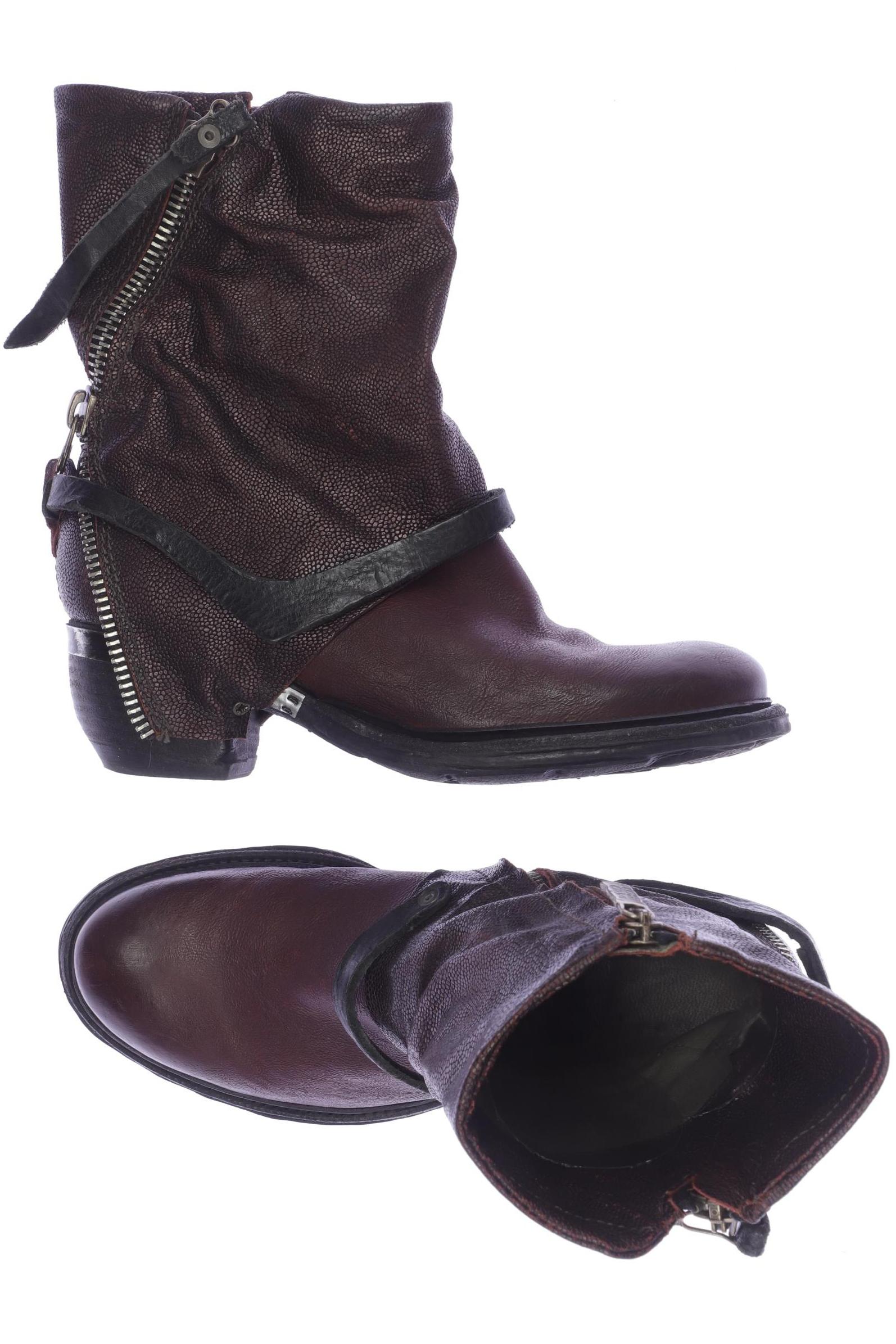 

A.s.98 Damen Stiefelette, bordeaux, Gr. 37