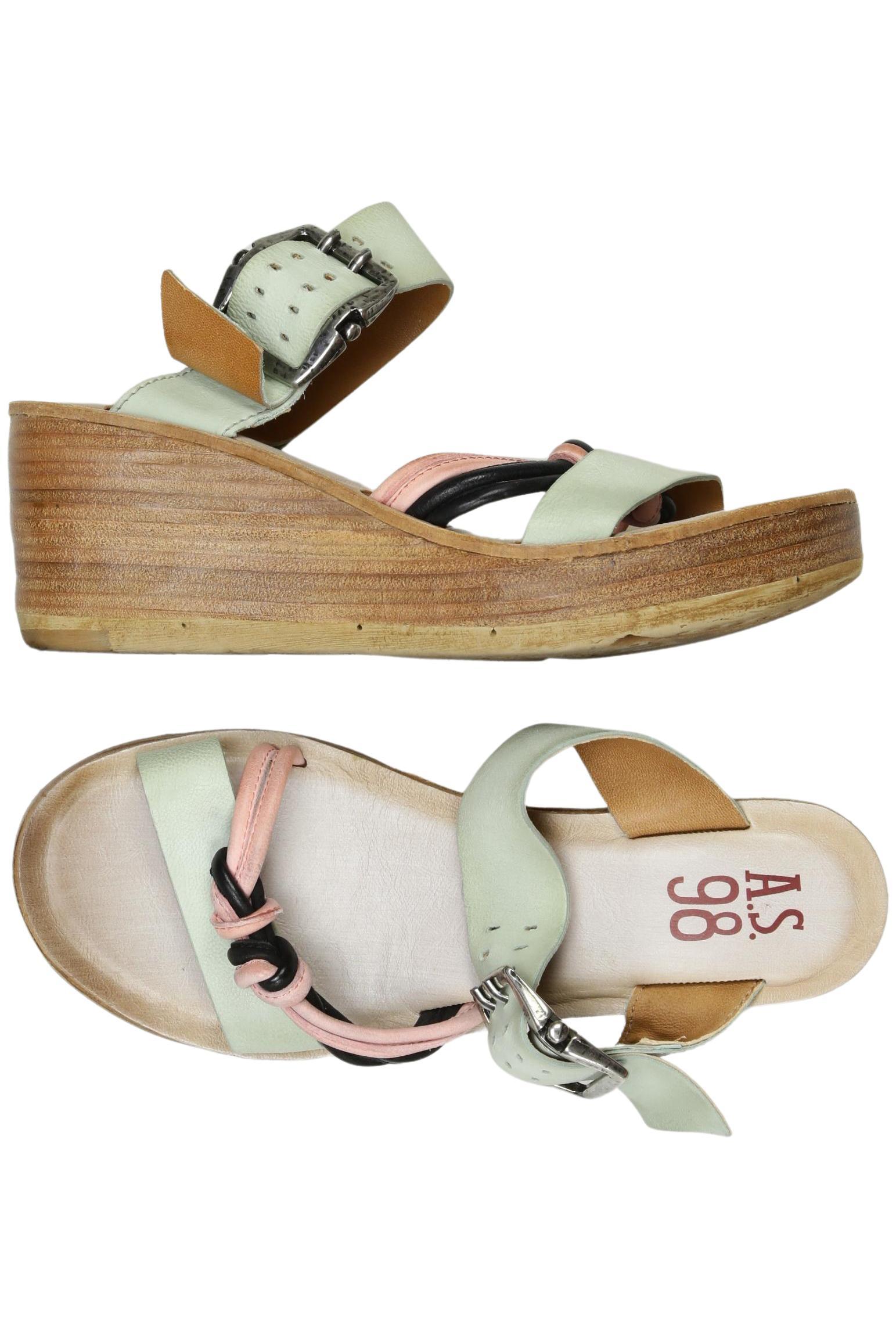 

A.s.98 Damen Sandale, hellgrün, Gr. 39