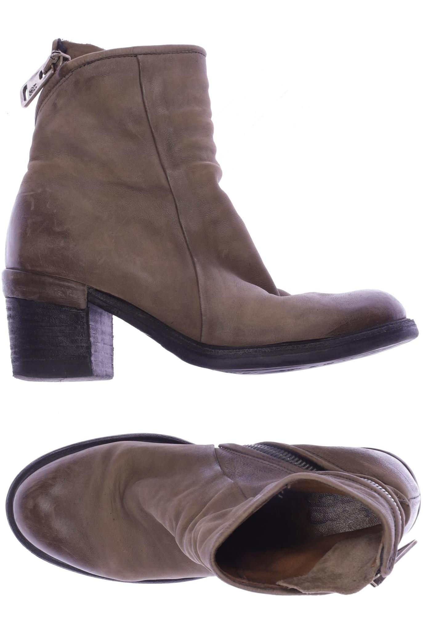 

A.s.98 Damen Stiefelette, beige, Gr. 38