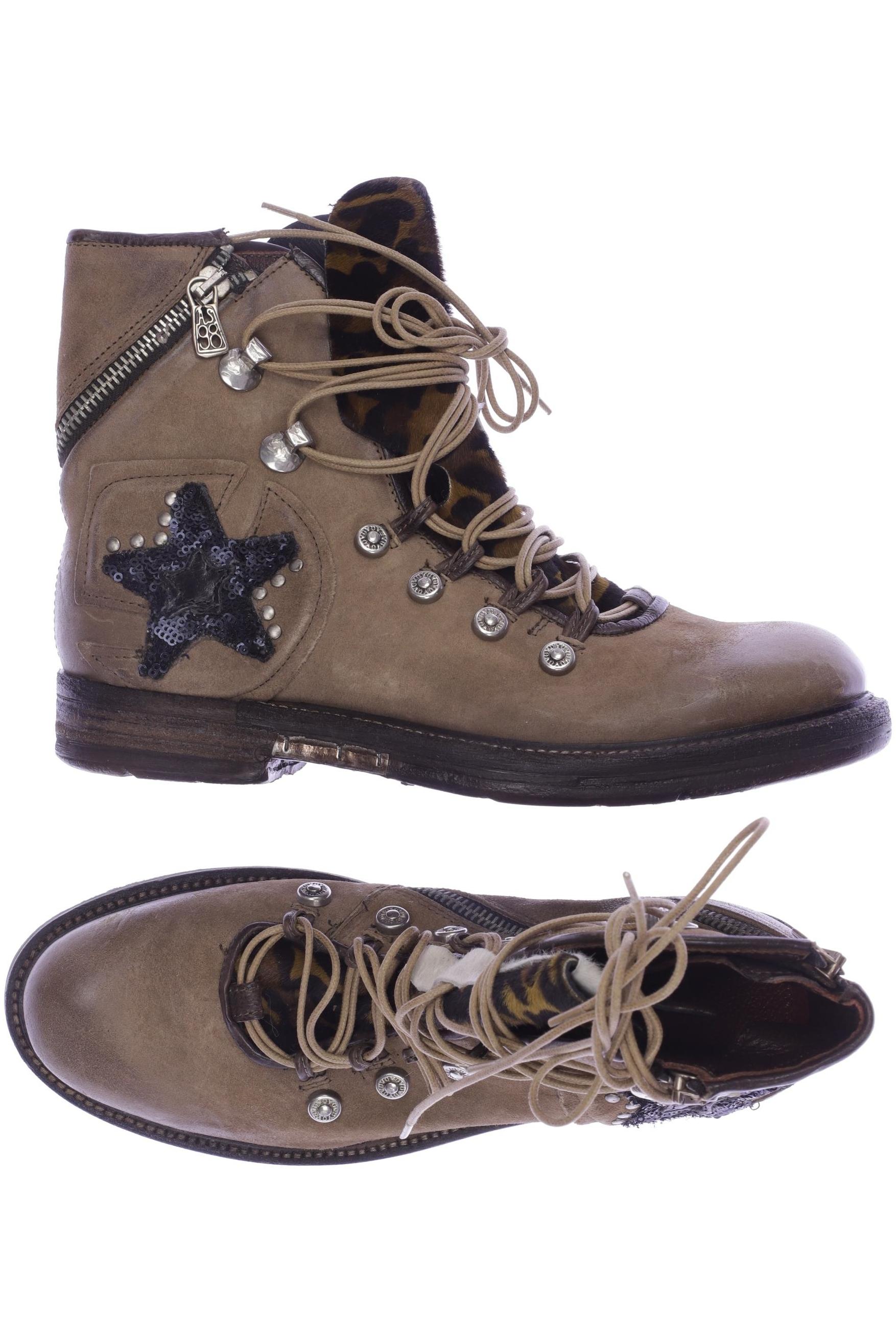 

A.s.98 Damen Stiefelette, braun, Gr. 38