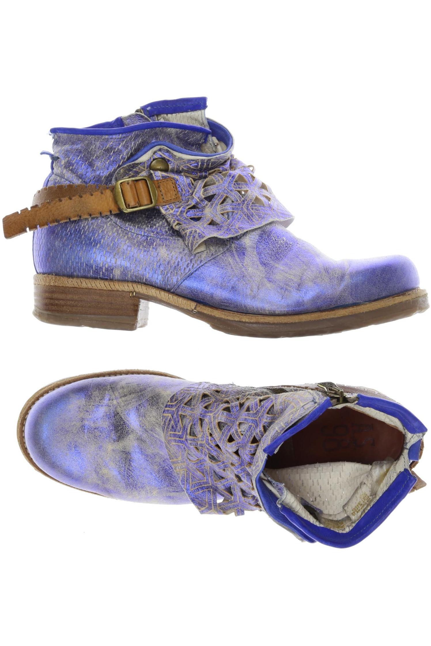 

A.s.98 Damen Stiefelette, blau, Gr. 41