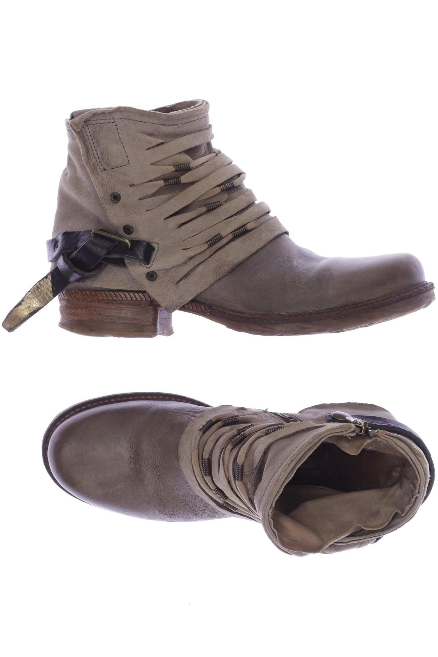 

A.s.98 Damen Stiefelette, beige, Gr. 39