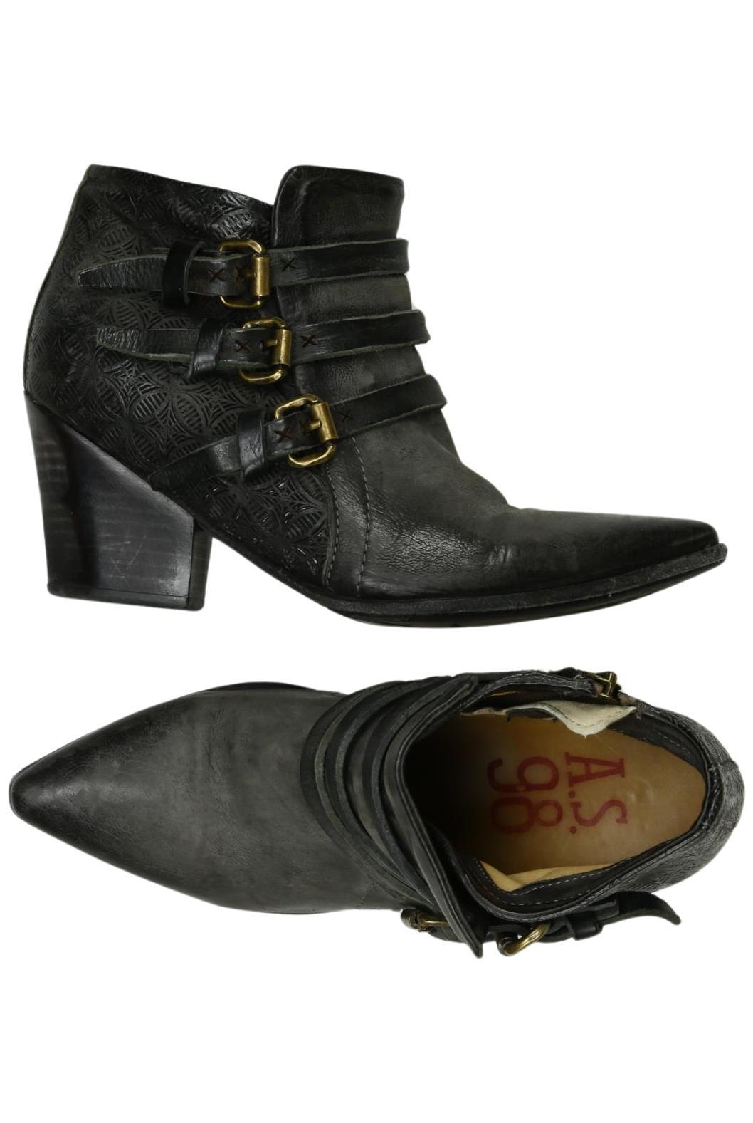 

A.s.98 Damen Stiefelette, schwarz, Gr. 39