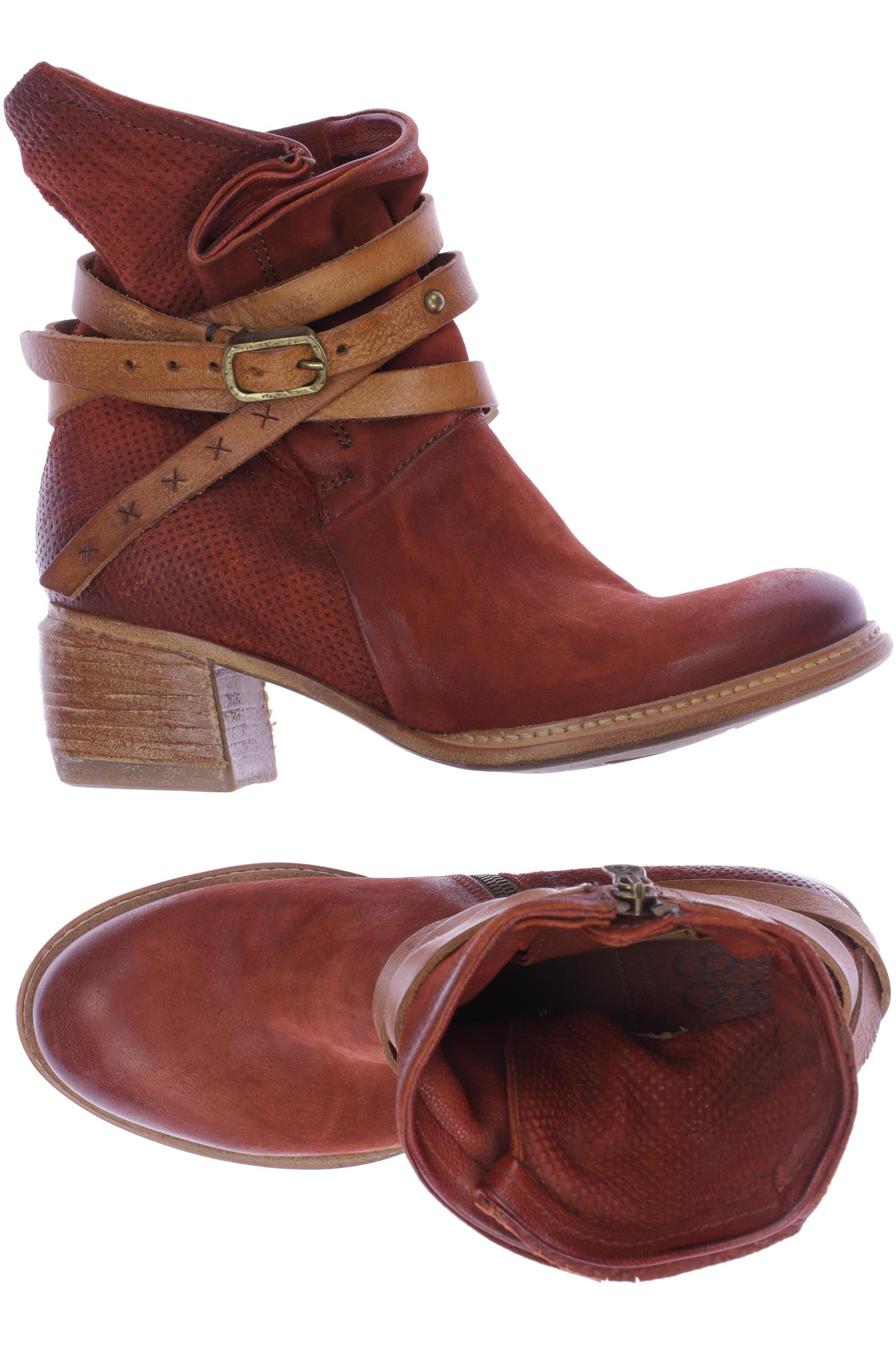 

A.s.98 Damen Stiefelette, rot, Gr. 40