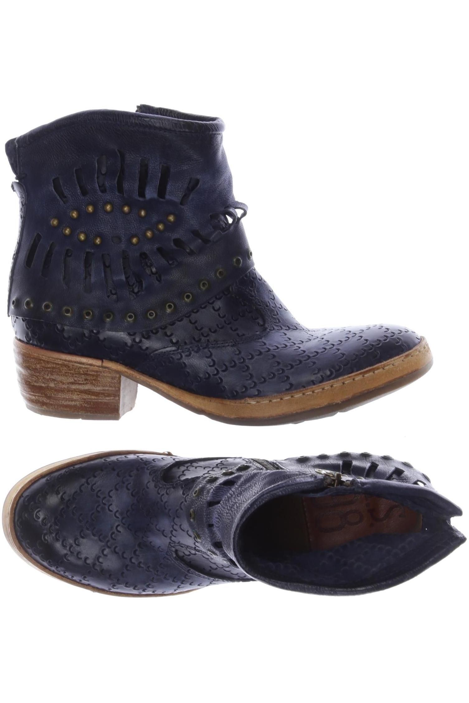 

A.s.98 Damen Stiefelette, marineblau, Gr. 37