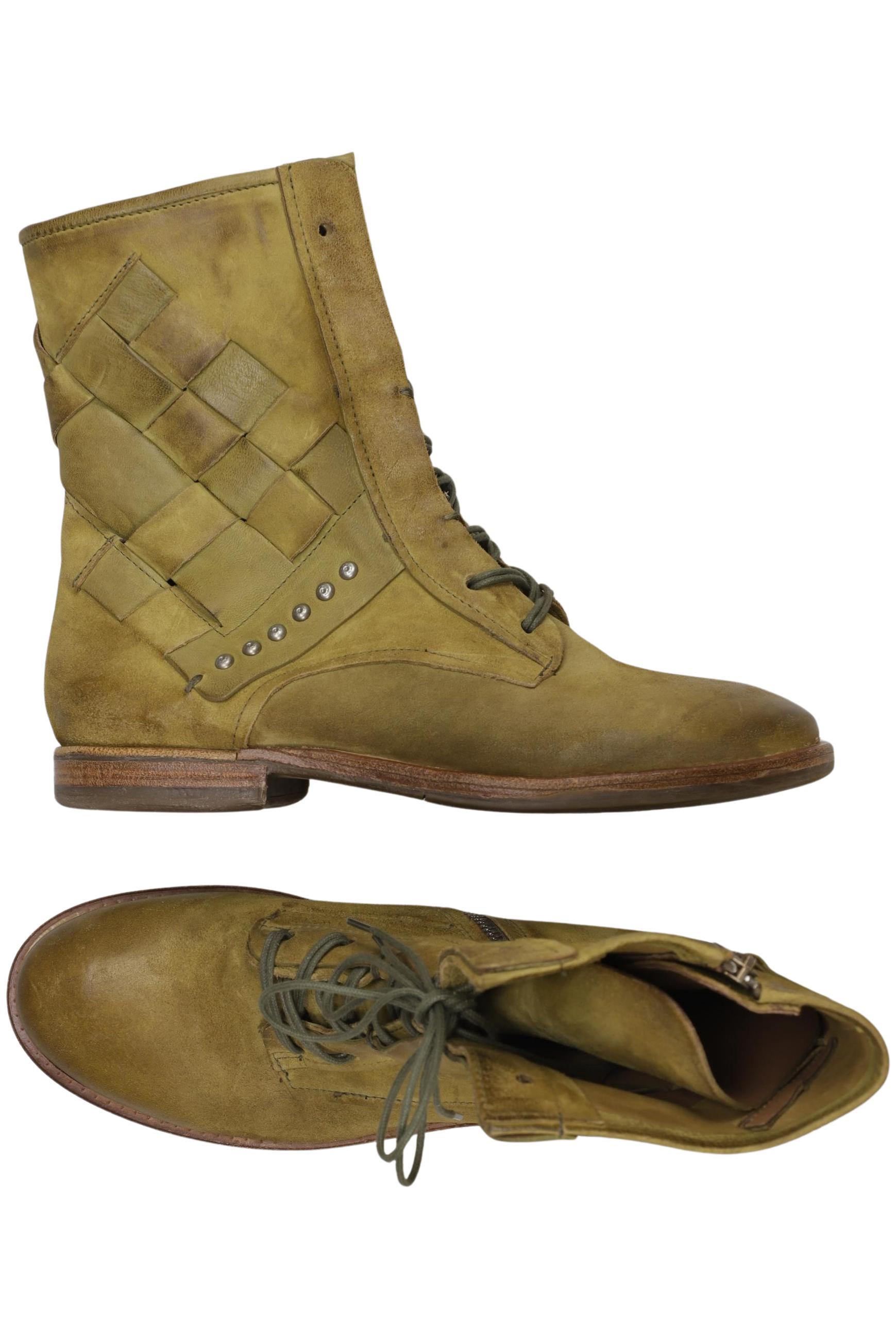 

A.s.98 Damen Stiefelette, grün, Gr. 40