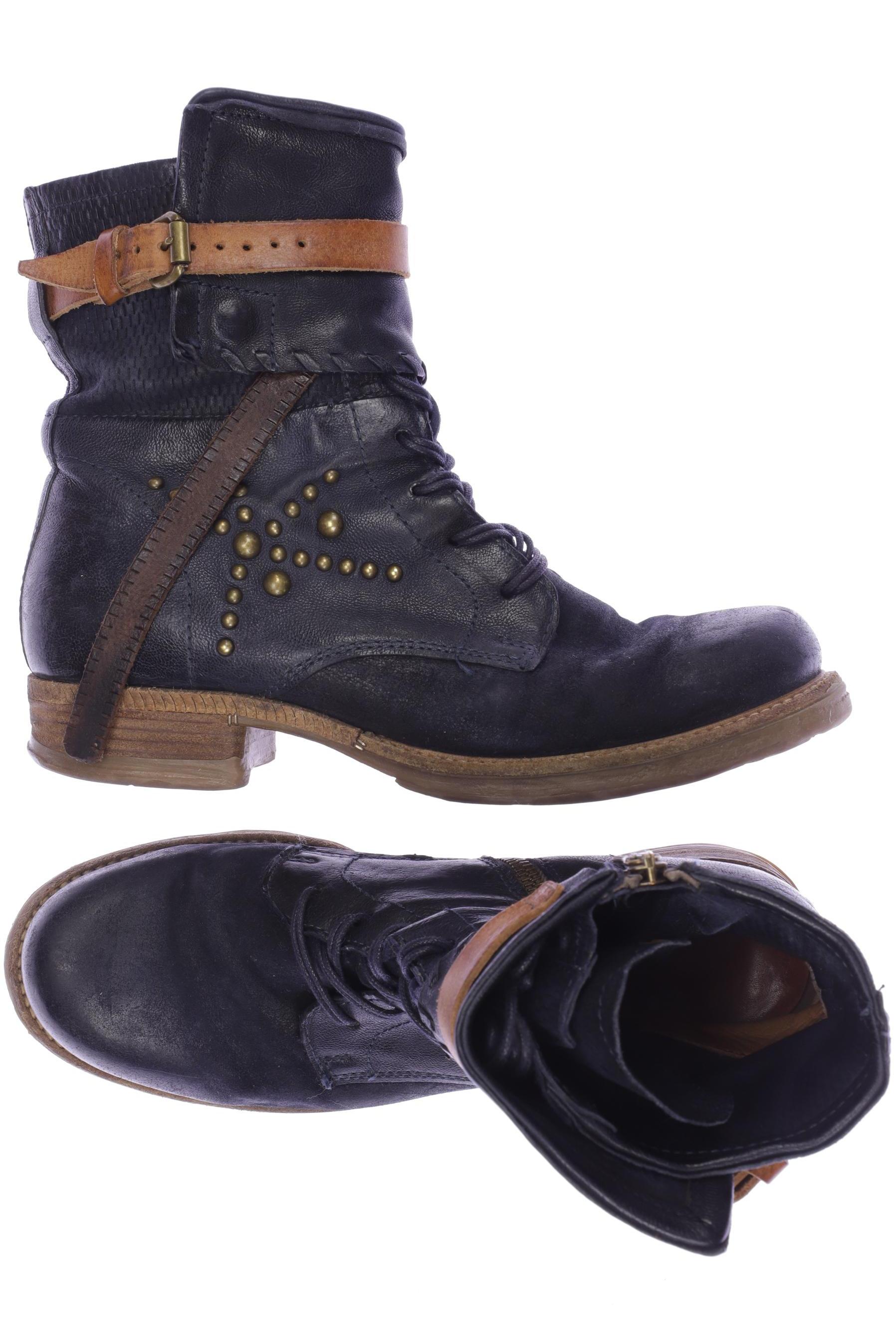

A.s.98 Damen Stiefelette, marineblau, Gr. 40