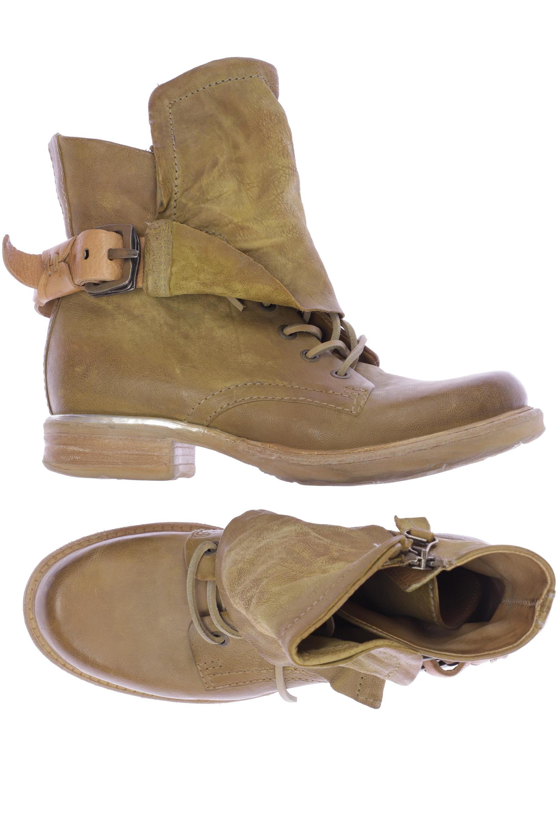 

A.s.98 Damen Stiefelette, beige, Gr. 36