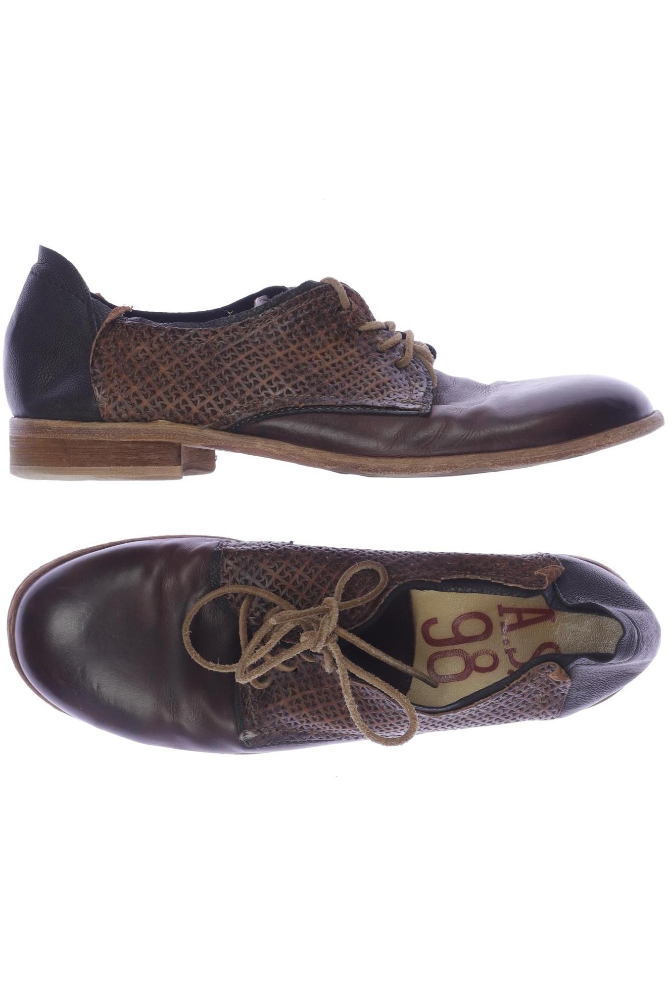 

A.s.98 Herren Halbschuh, bordeaux, Gr. 45