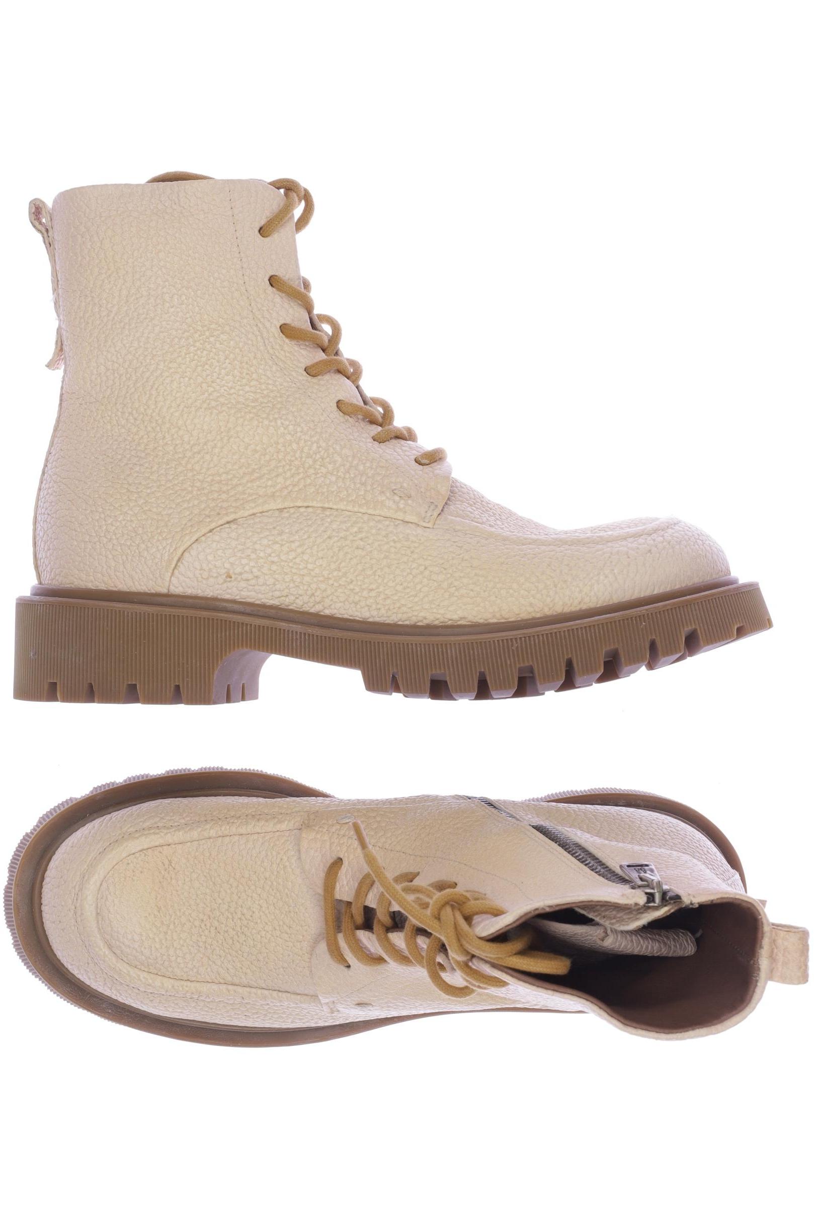 

A.s.98 Damen Stiefelette, cremeweiß, Gr. 42