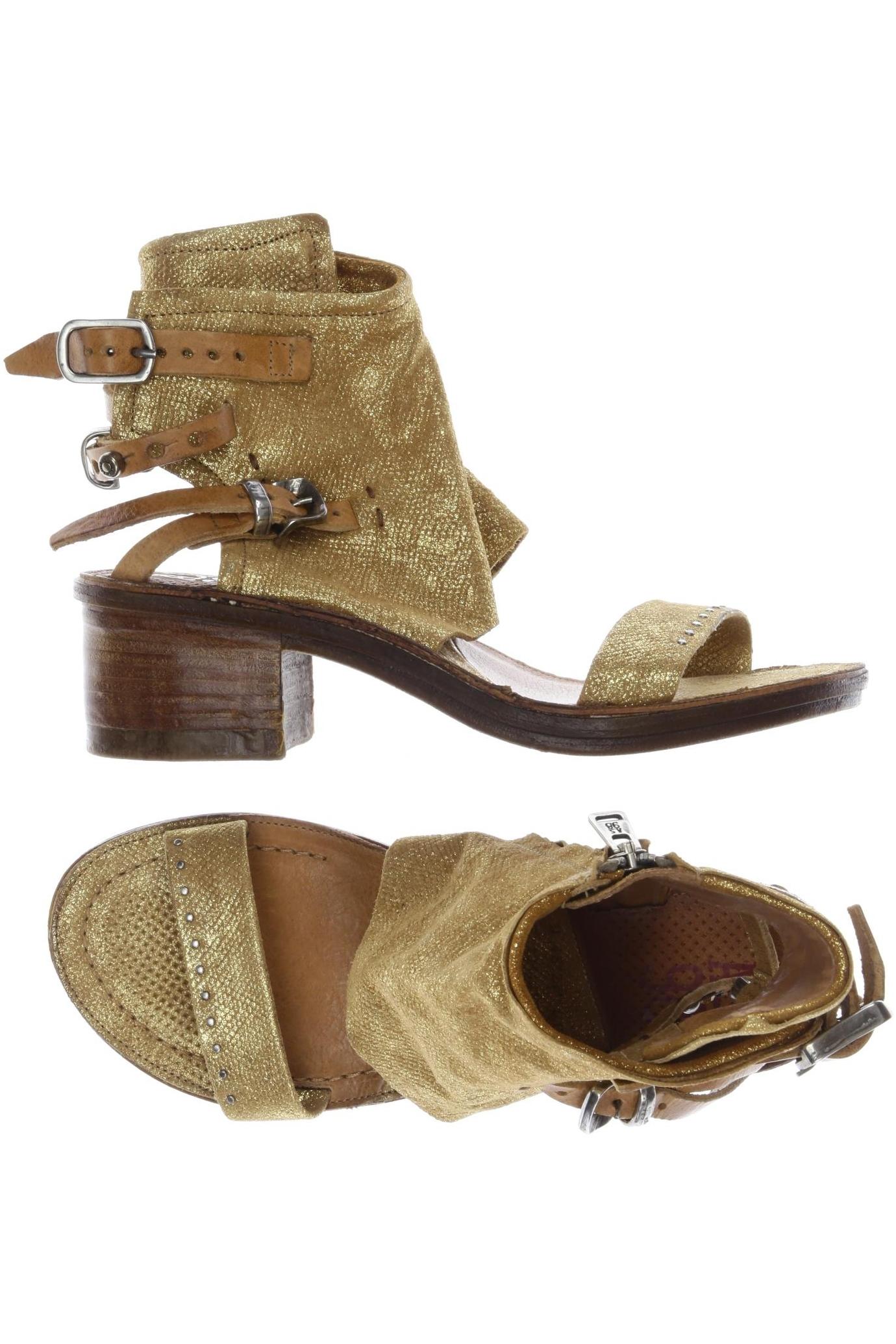 

A.s.98 Damen Sandale, gold, Gr. 39