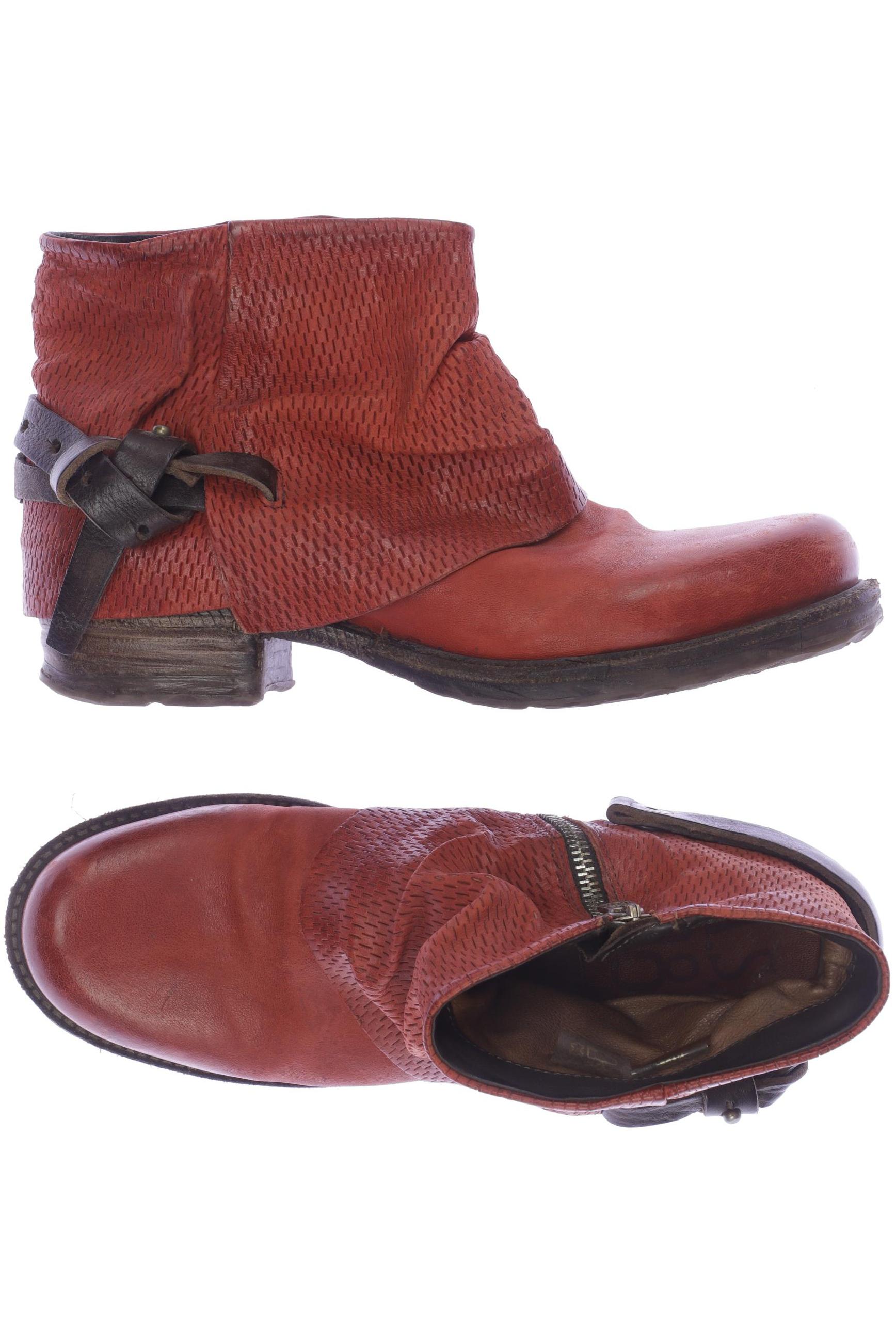 

A.s.98 Damen Stiefelette, rot, Gr. 39