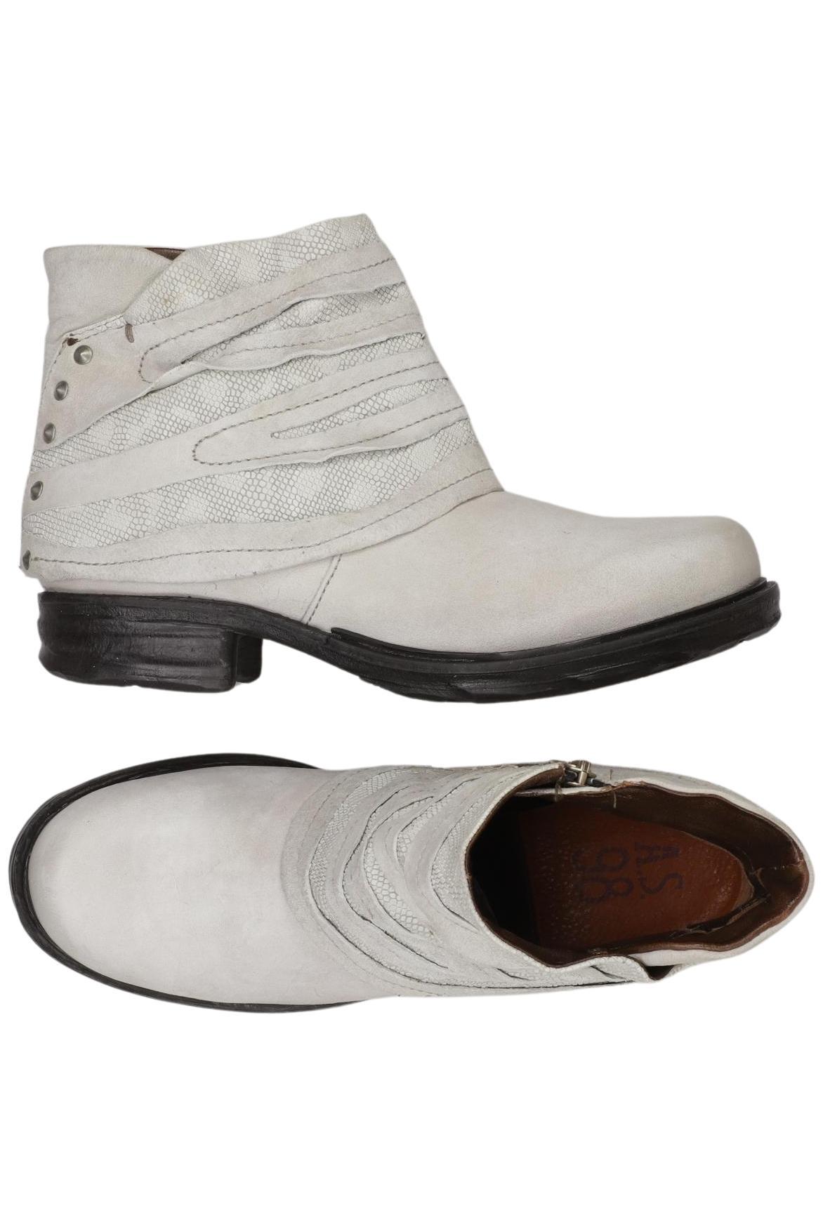 

A.s.98 Damen Stiefelette, weiß, Gr. 38