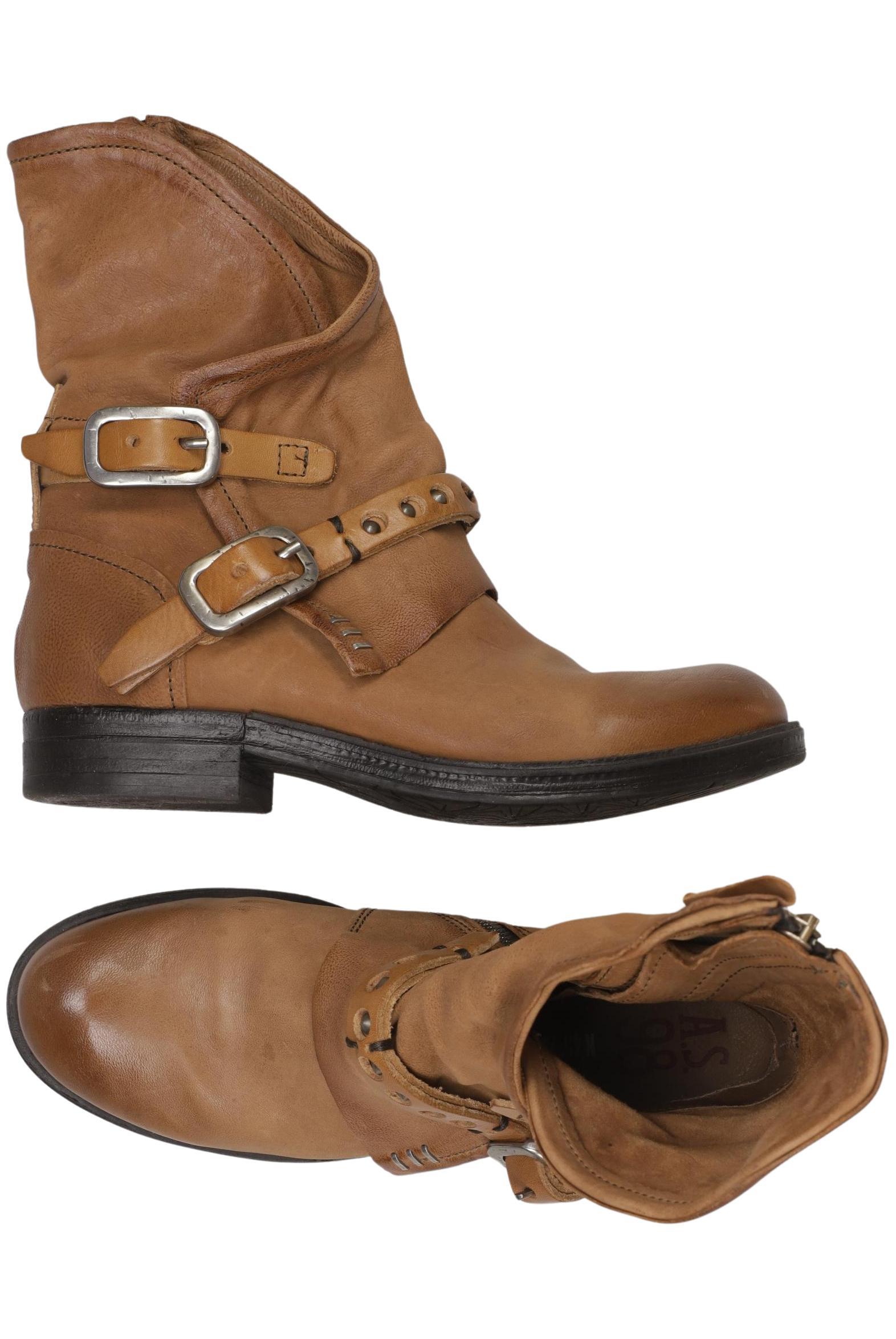 

A.s.98 Damen Stiefelette, braun, Gr. 38