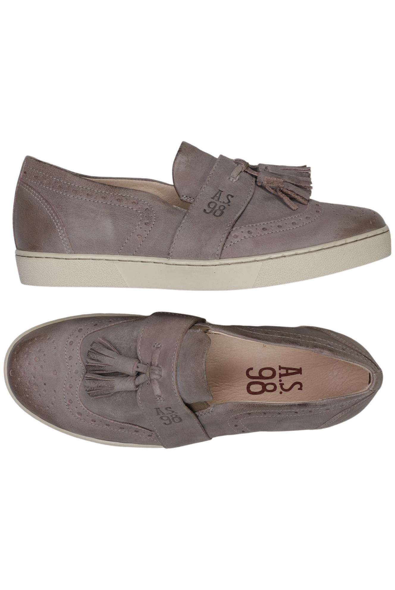 

A.s.98 Damen Halbschuh, grau, Gr. 36
