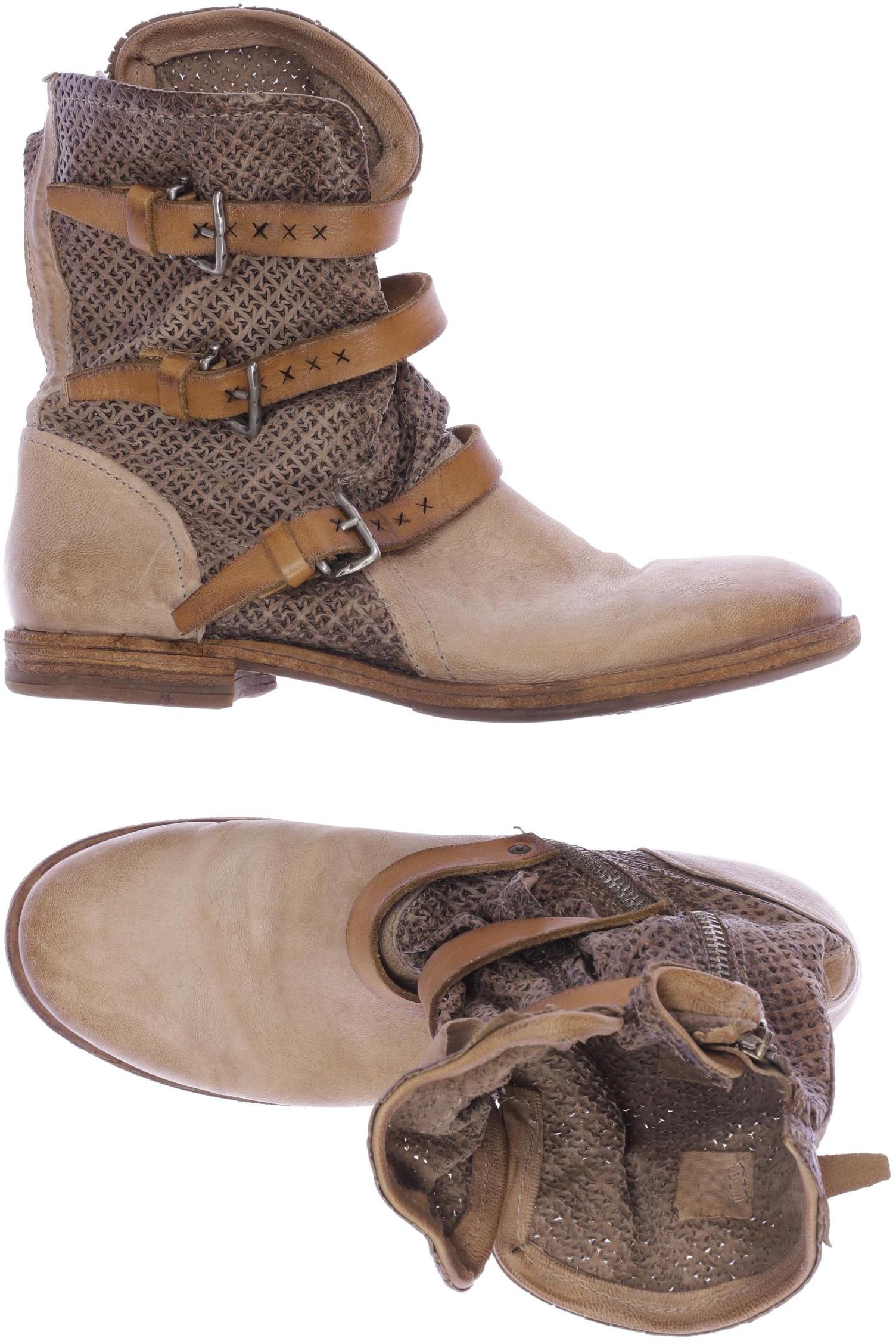 

A.s.98 Damen Stiefelette, beige, Gr. 41