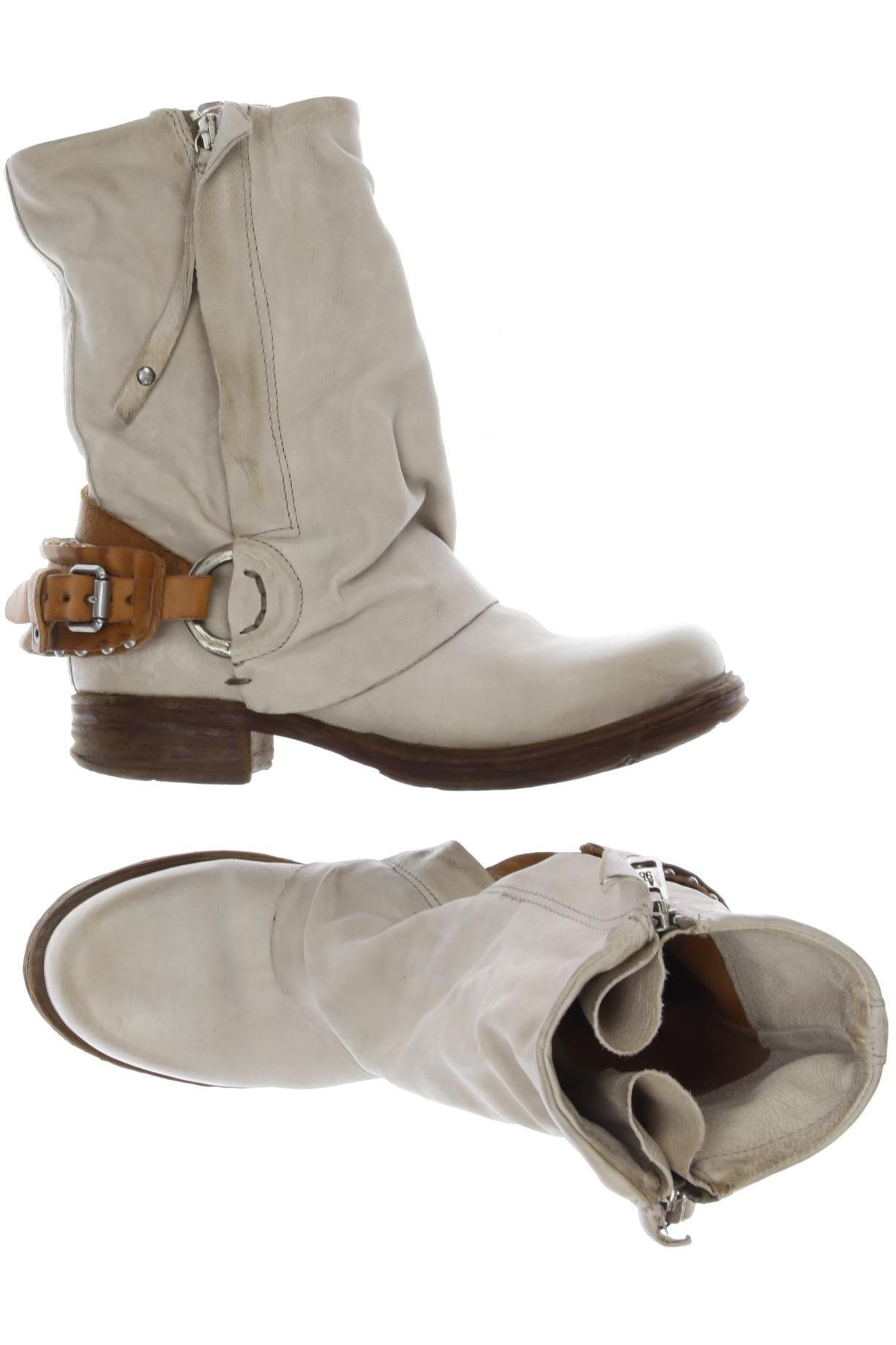 

A.s.98 Damen Stiefelette, beige, Gr. 37