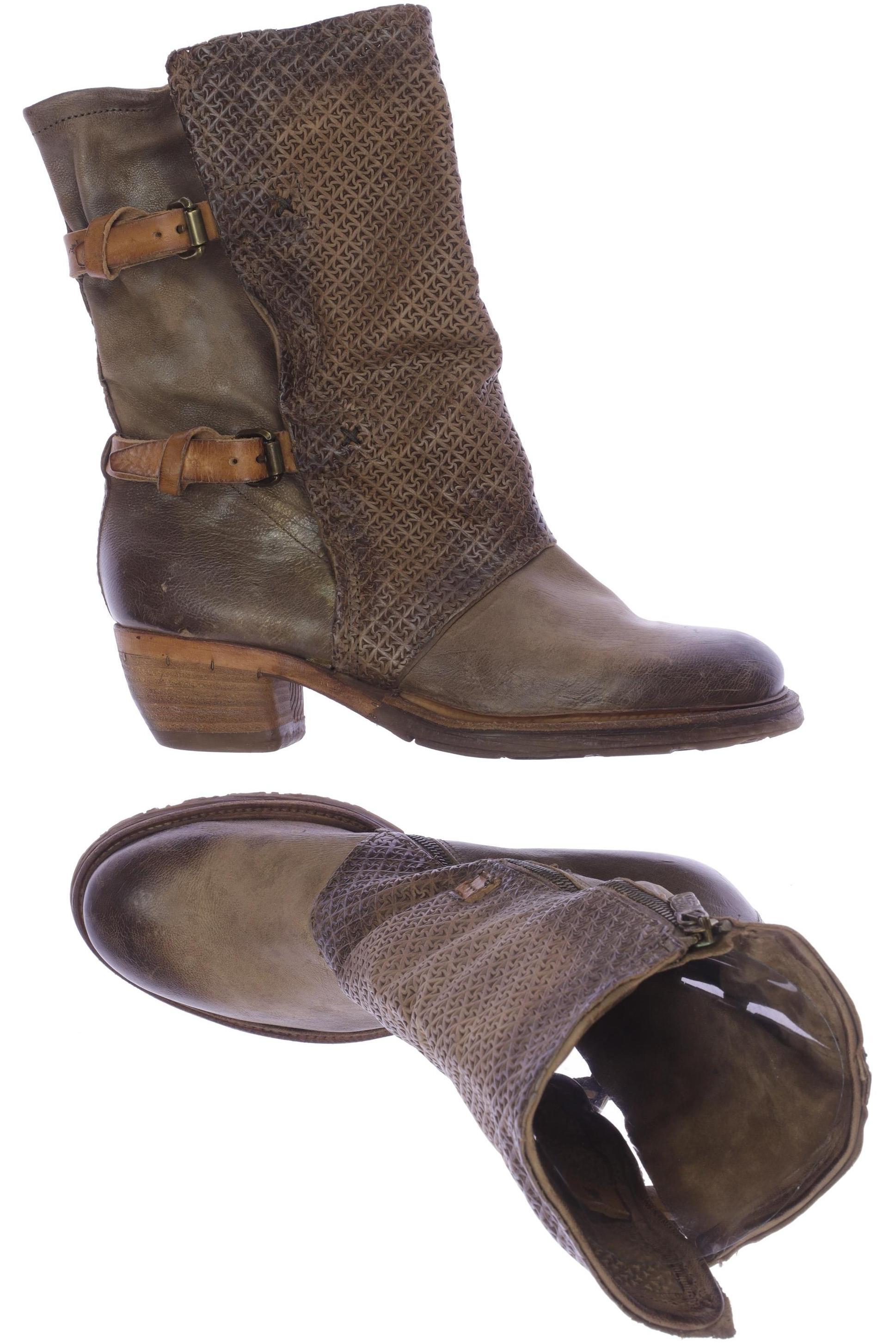 

A.s.98 Damen Stiefelette, beige, Gr. 42