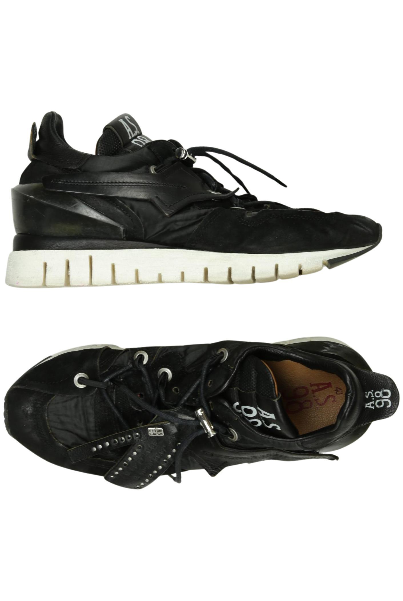 

A.s.98 Damen Sneakers, schwarz, Gr. 40