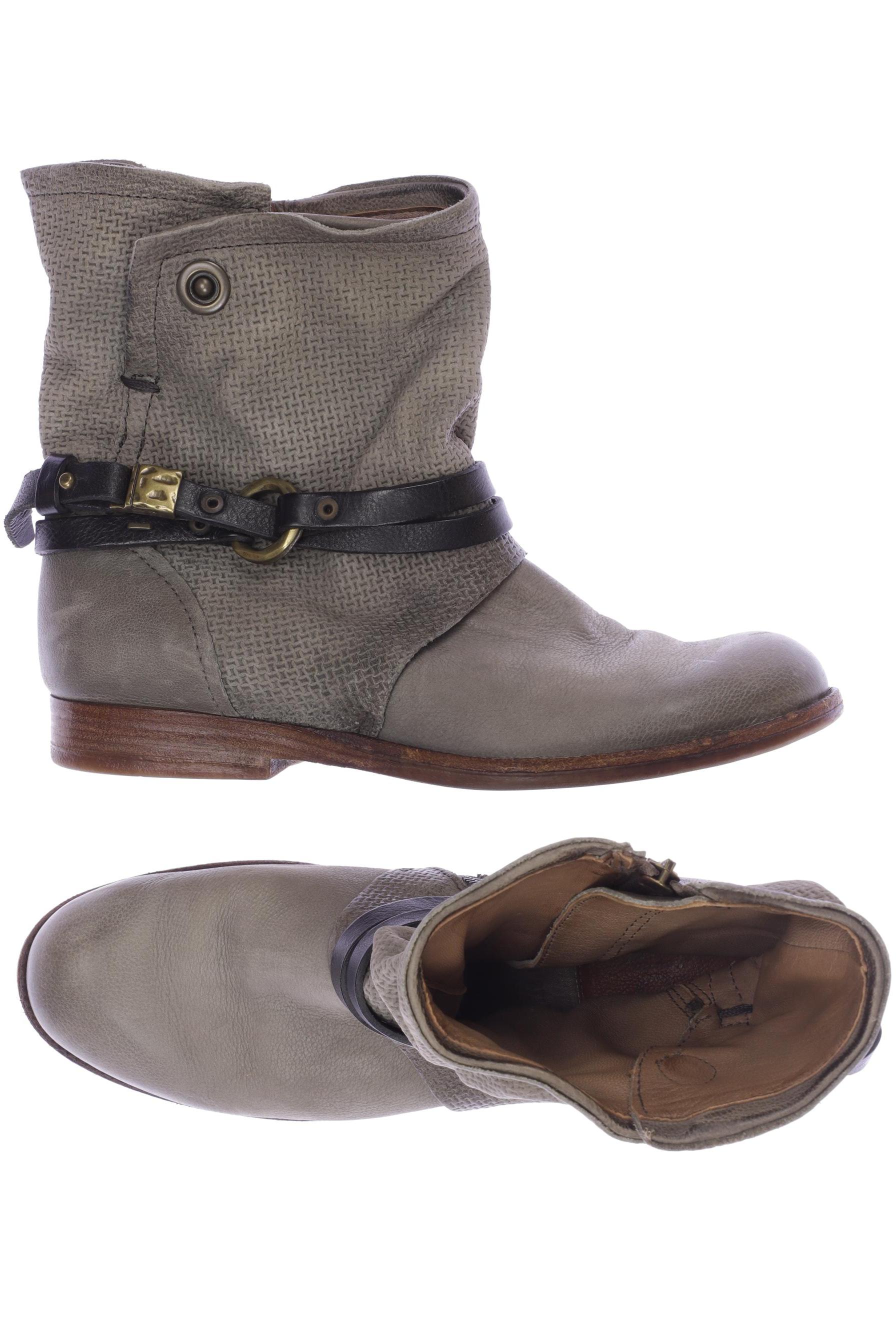 

A.s.98 Damen Stiefelette, grün, Gr. 40